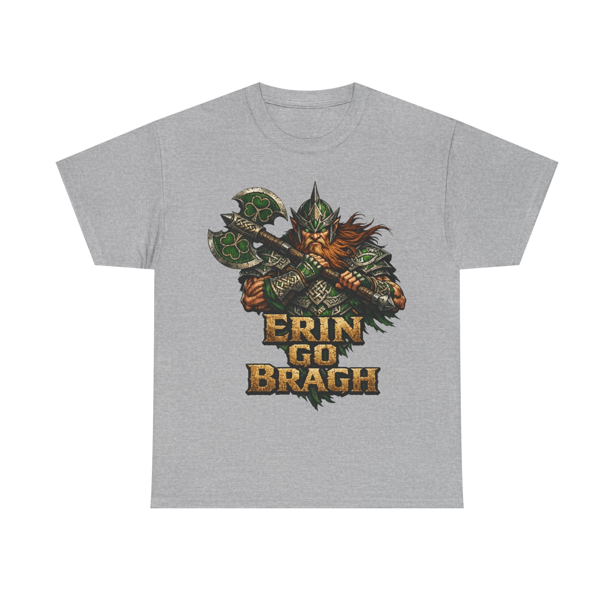 Erin Go Bragh Warrior with Axe - Celtic Tee
