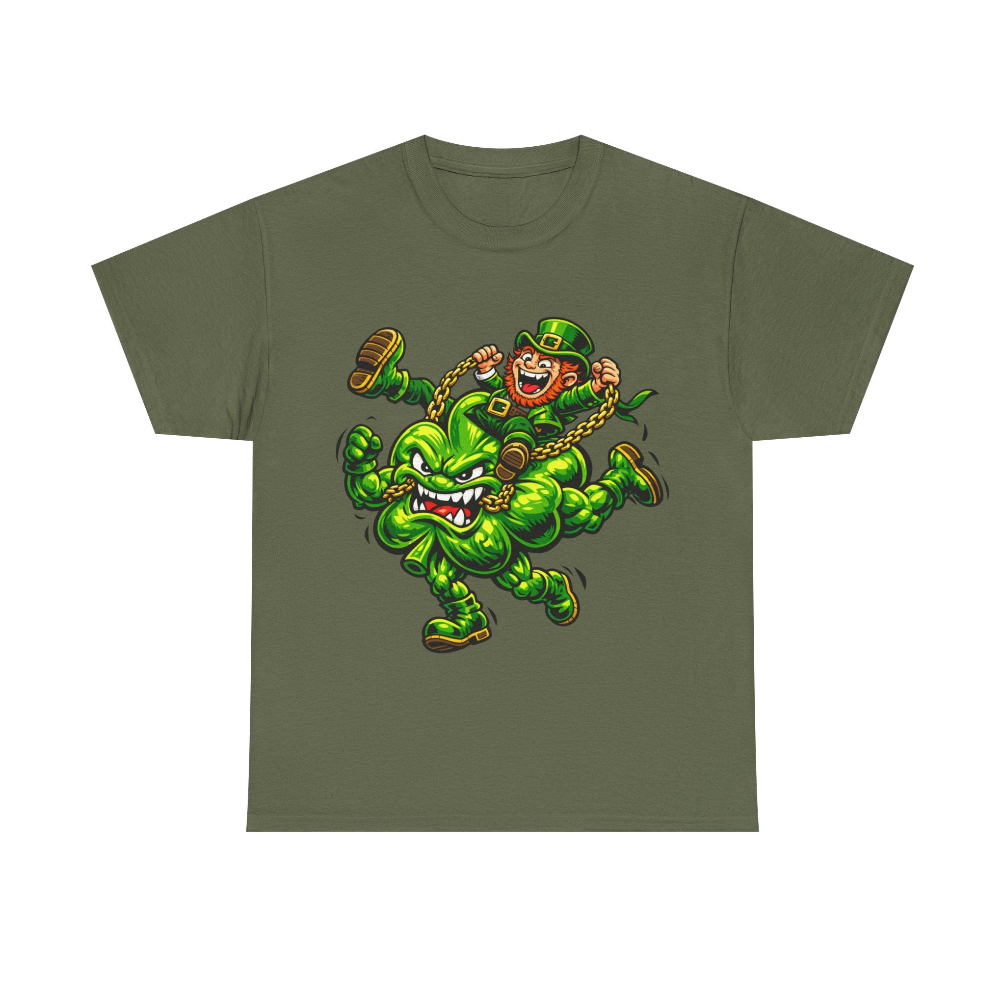 Riding a Shamrock - St Paddy's Tee