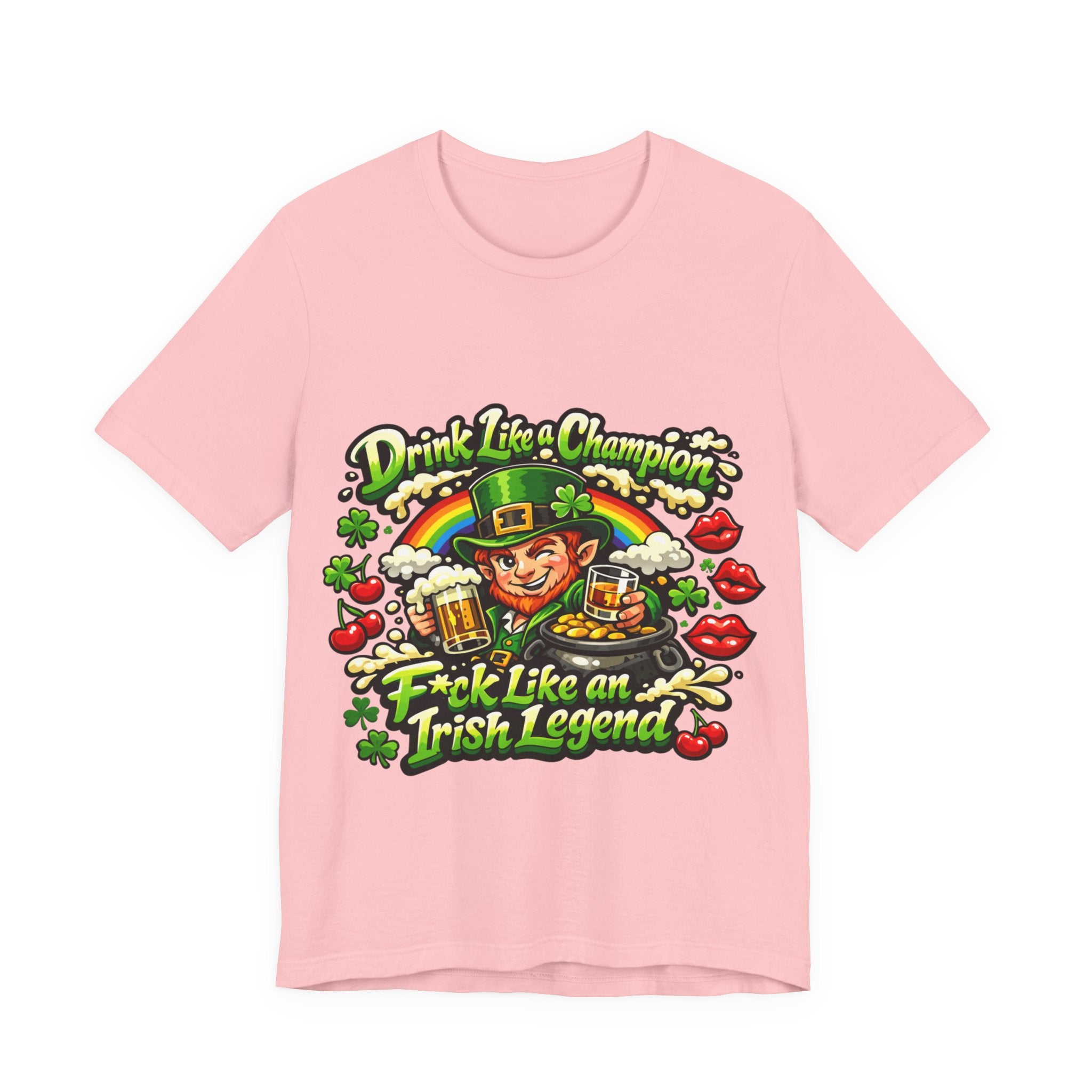 Drink Like A Champion, Feck Like an Irish Legend - St Paddy's T-Shirt