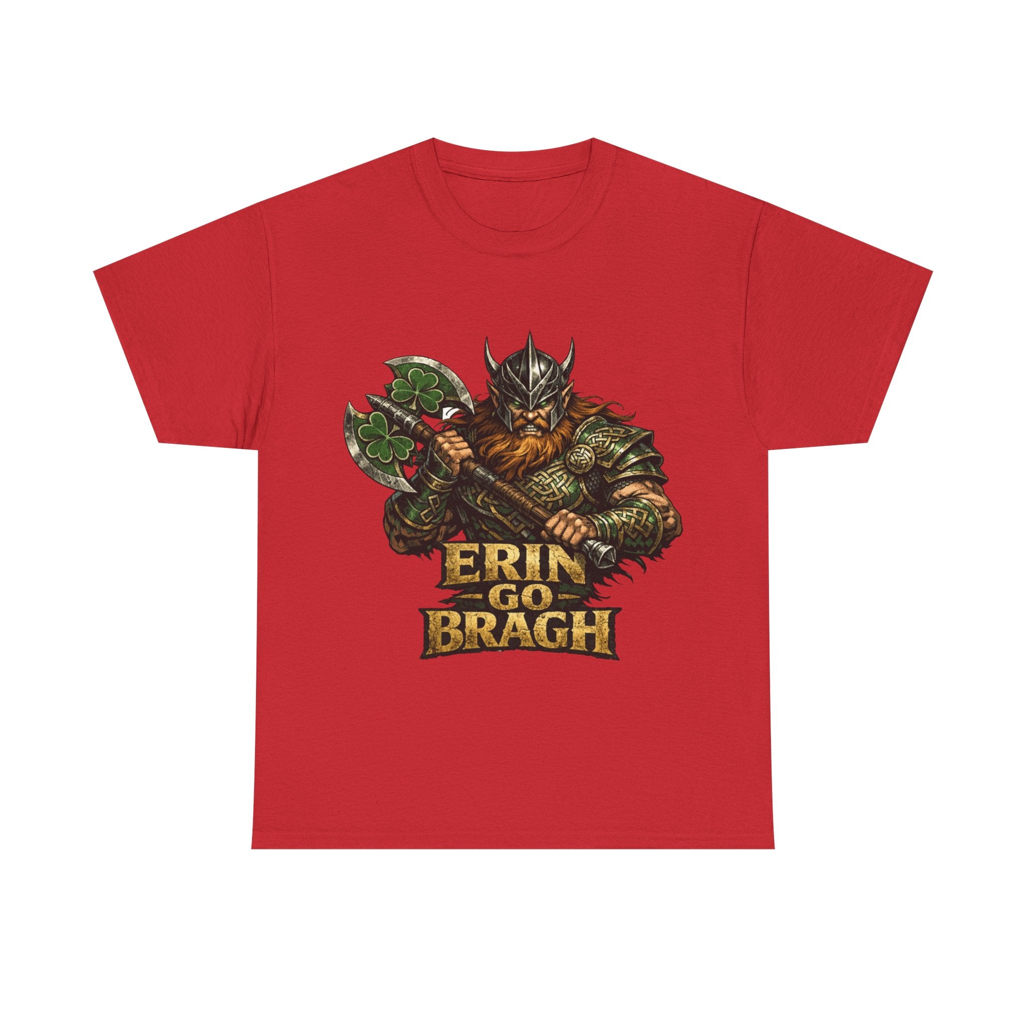 Erin Go Bragh Warrior with Axe II - Celtic Tee