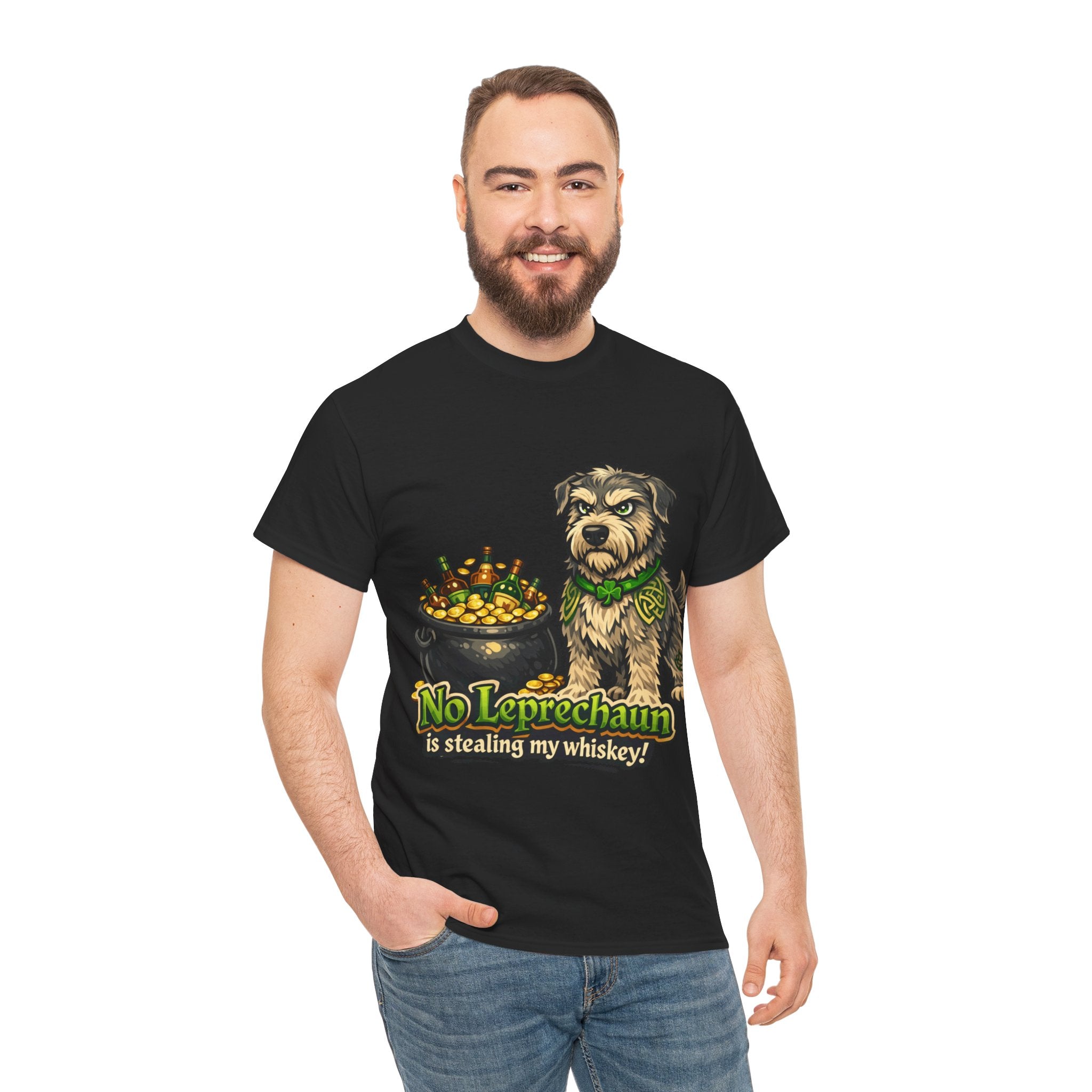 Fierce Irish wolfhound - St Paddy's Tee