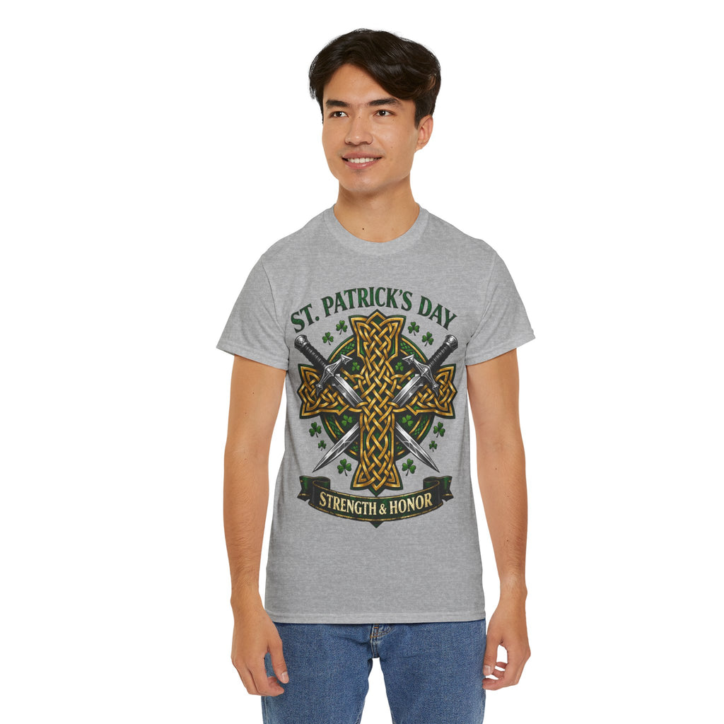 Celtic Cross & Swords - Celtic Tee