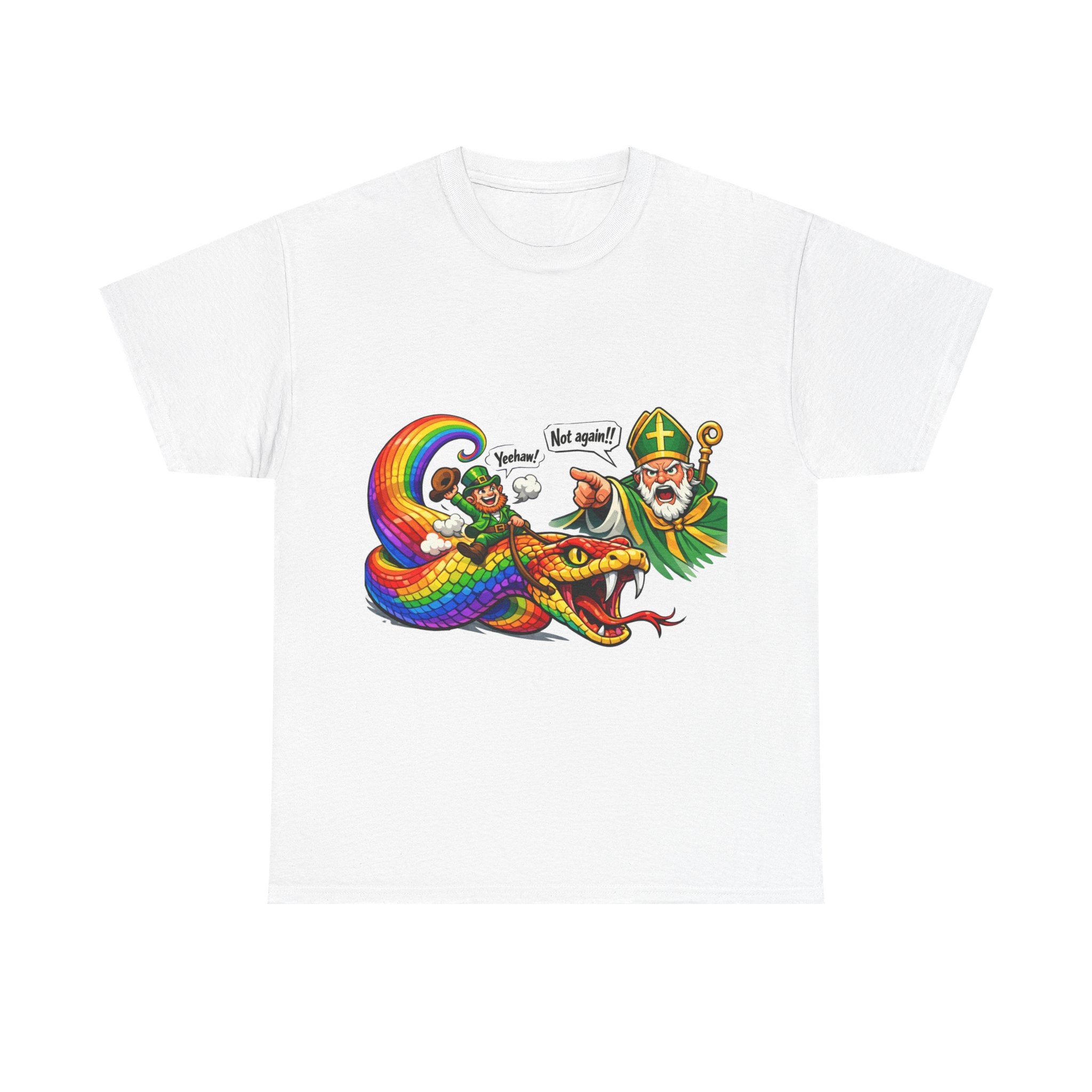 Riding the Snake - St Paddy's Tee