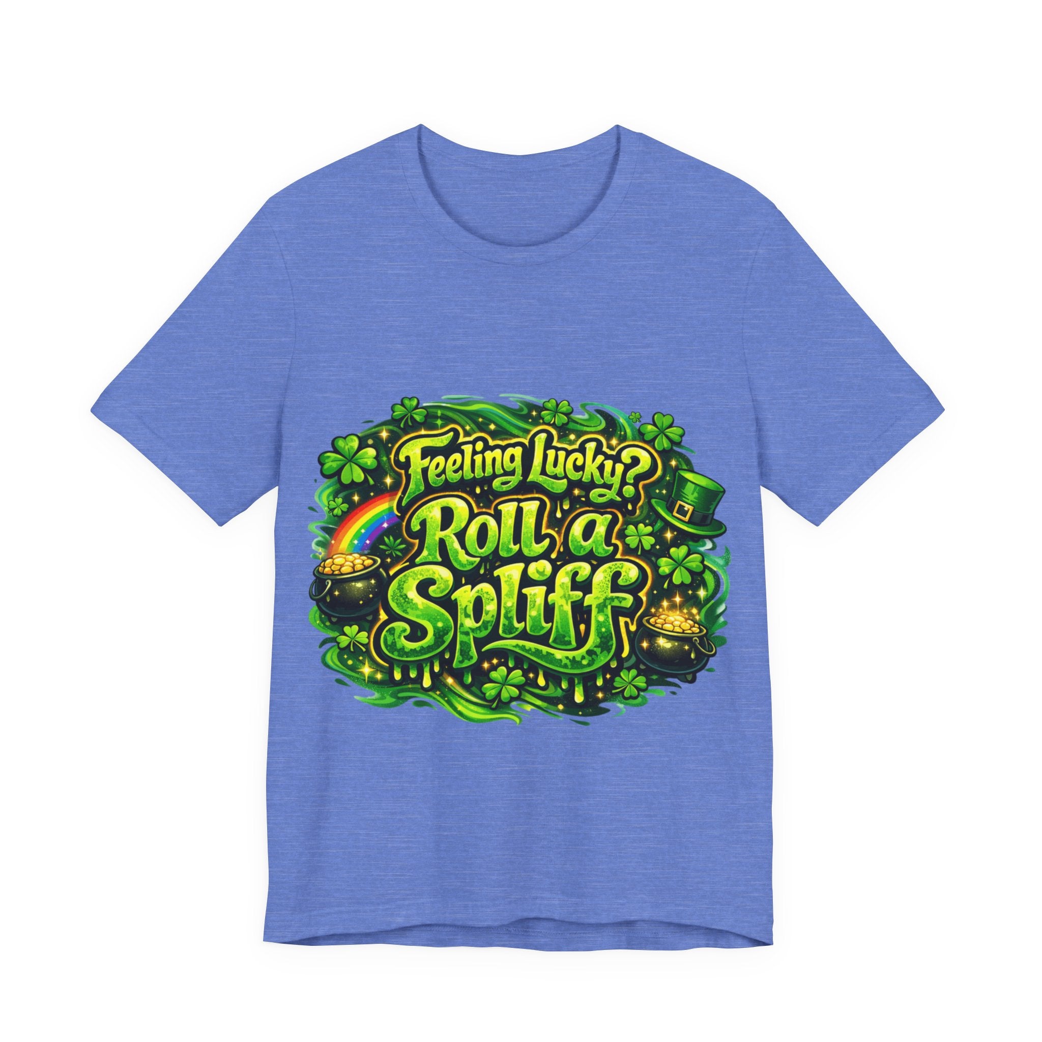 Feeling Lucky? Roll a Spliff - St Paddy's T-Shirt