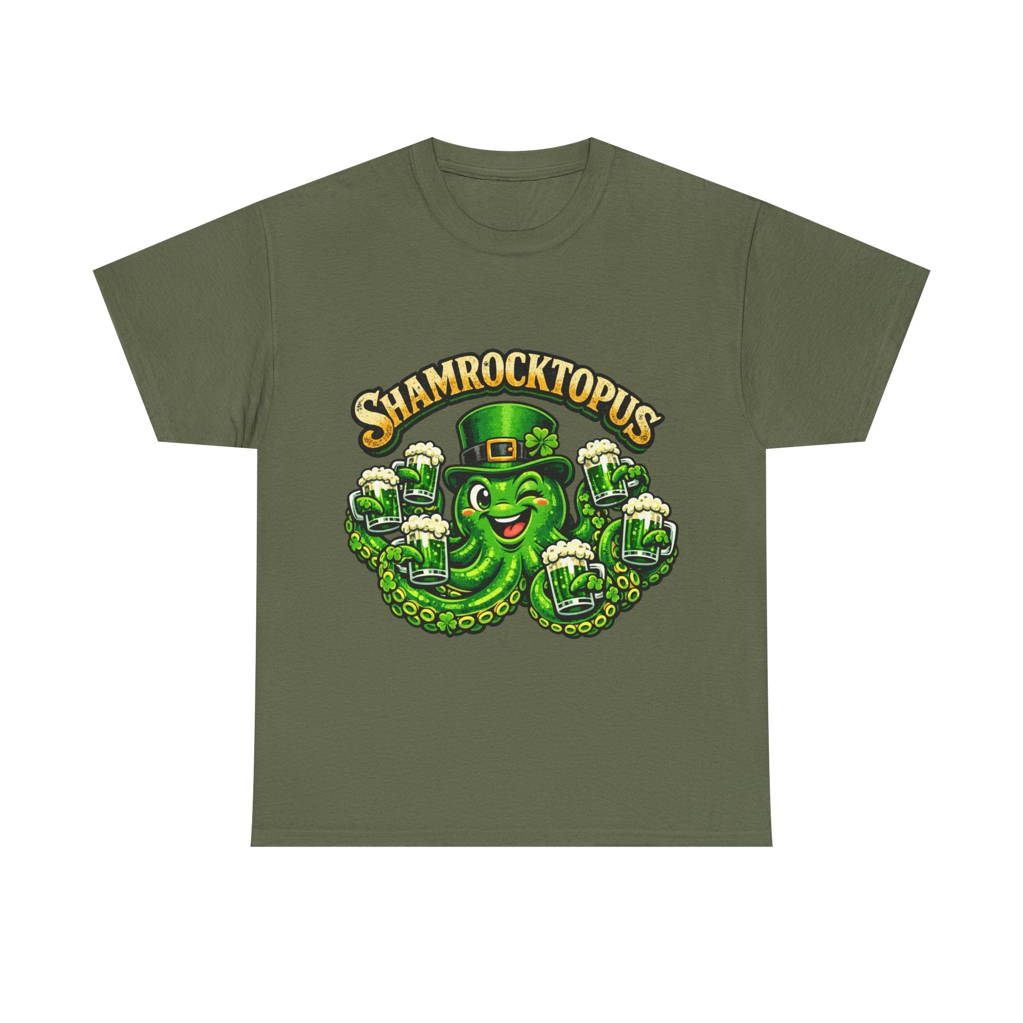 Shamrocktopus - St Paddy's Tee
