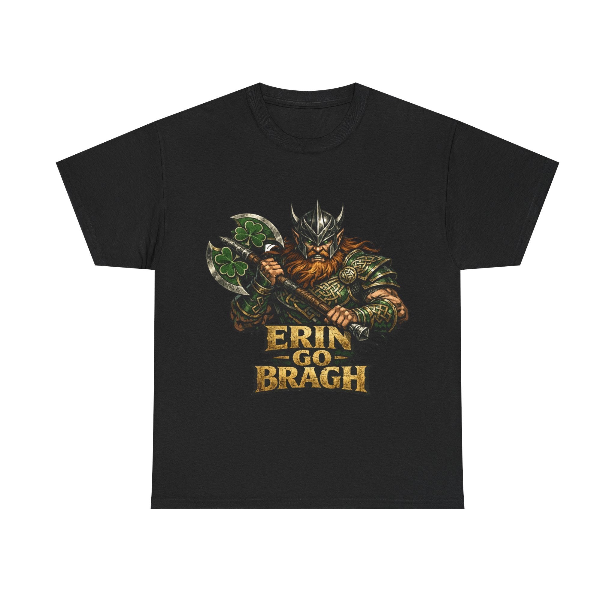 Erin Go Bragh Warrior with Axe II - Celtic Tee