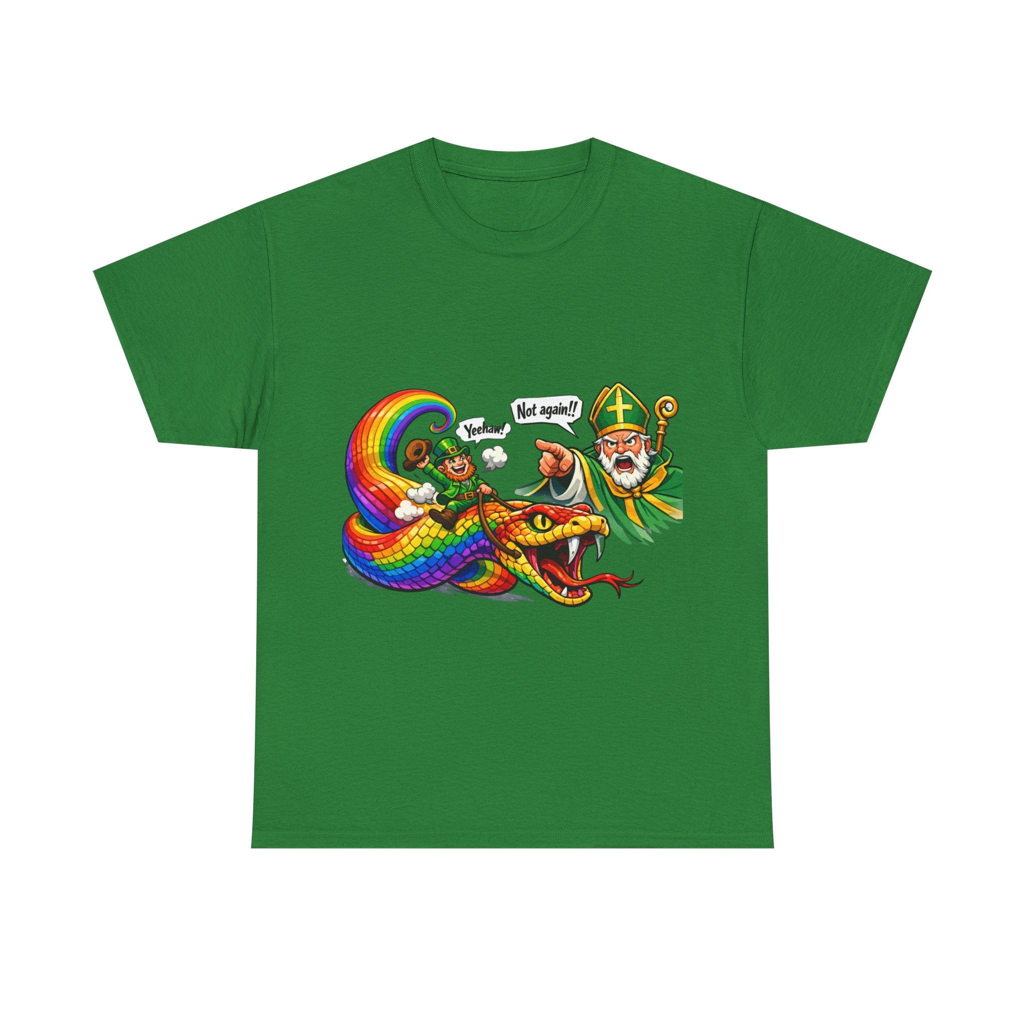Riding the Snake - St Paddy's Tee