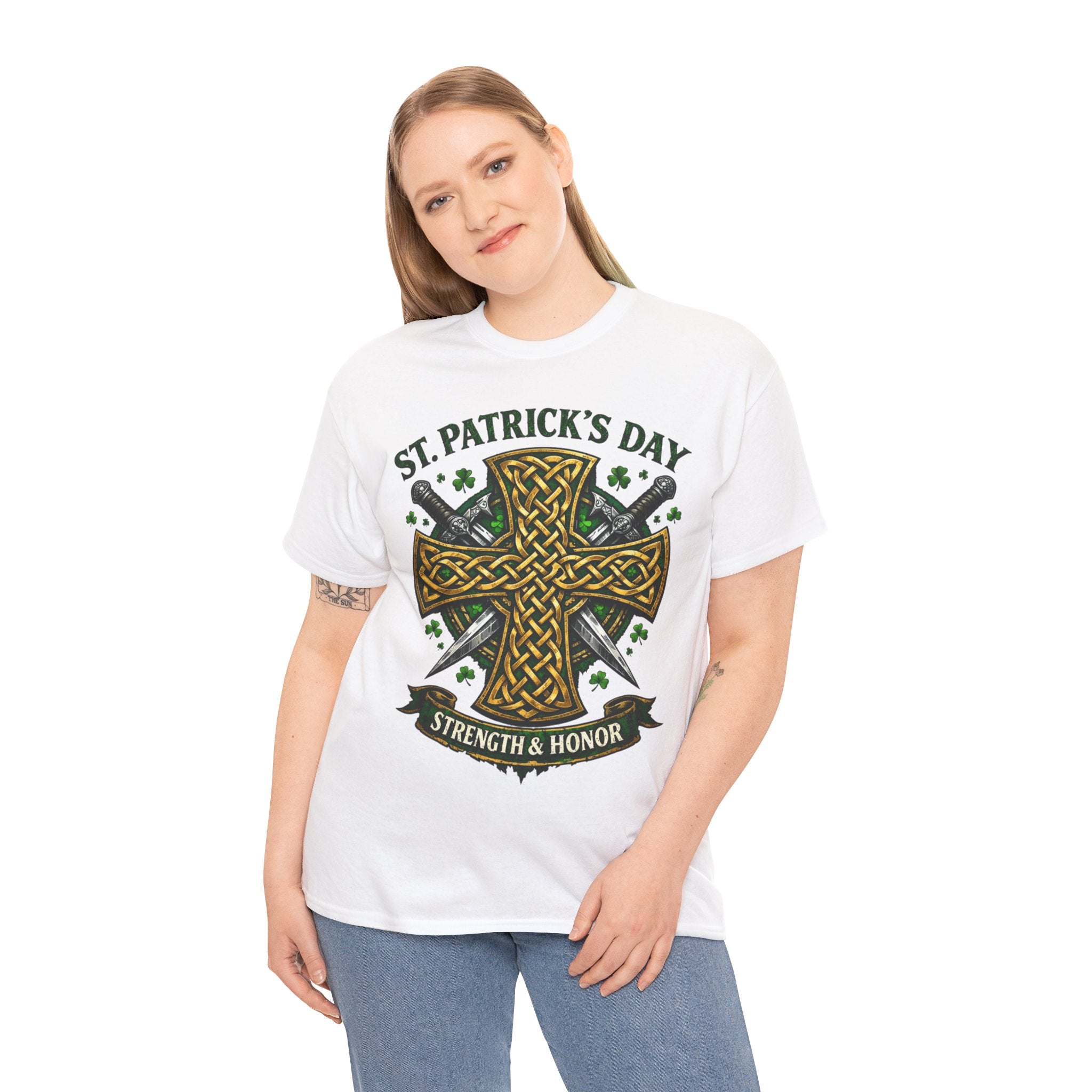 Celtic Cross & Swords II - Celtic Tee