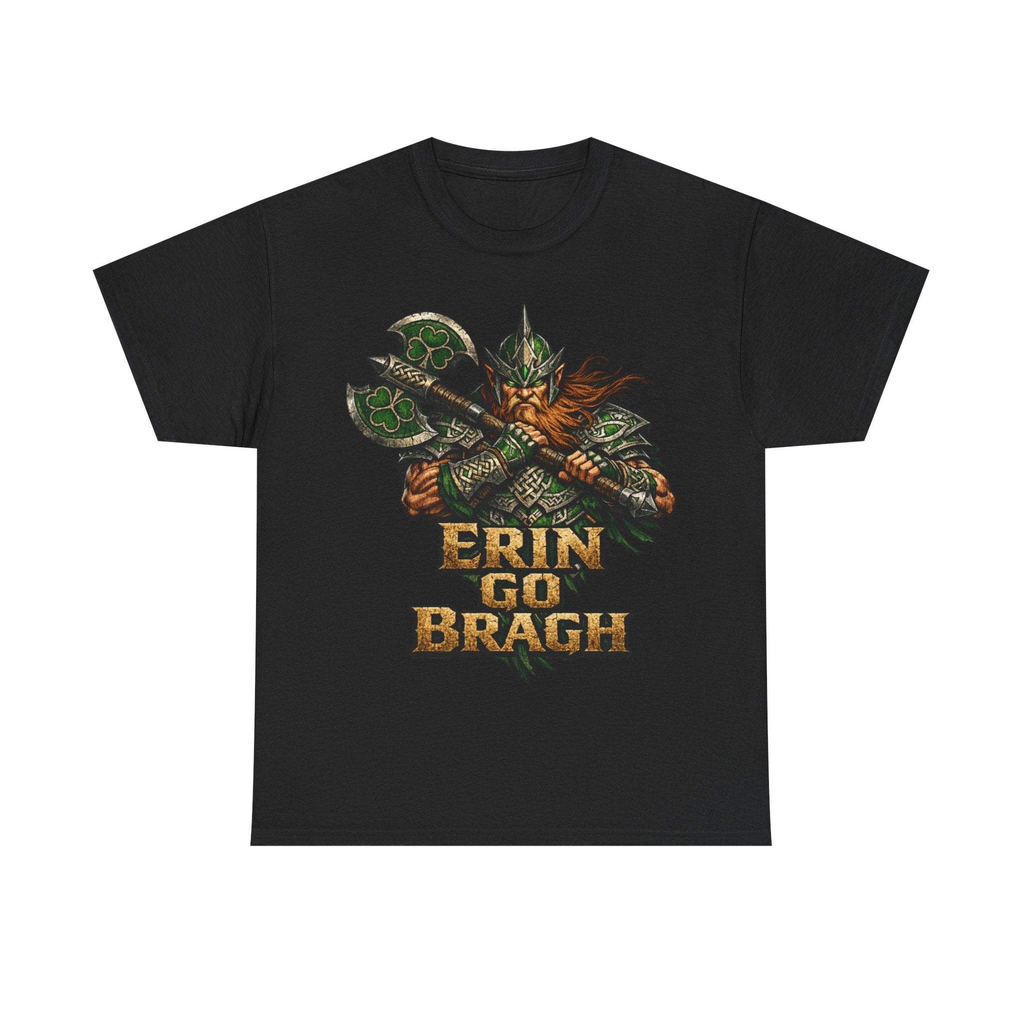 Erin Go Bragh Warrior with Axe - Celtic Tee