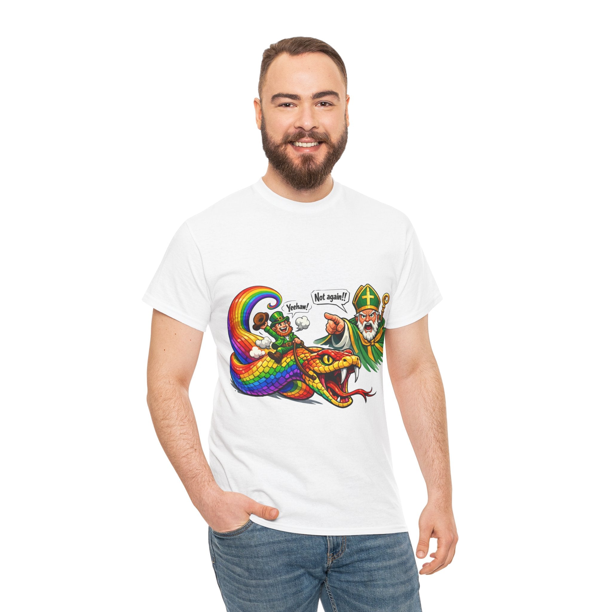 Riding the Snake - St Paddy's Tee