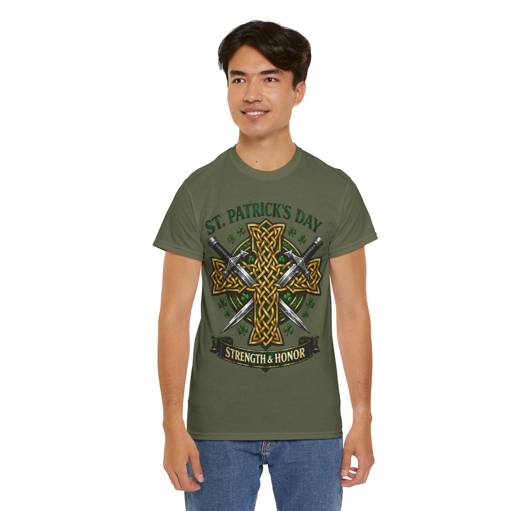 Celtic Cross & Swords - Celtic Tee