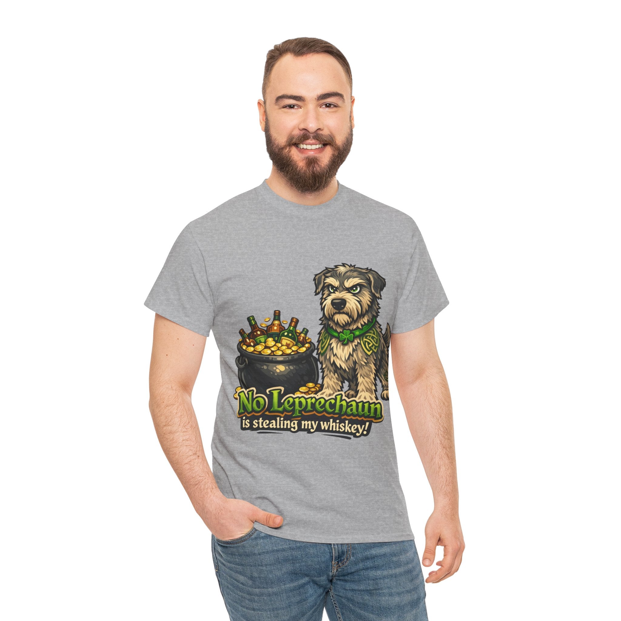 Fierce Irish wolfhound - St Paddy's Tee