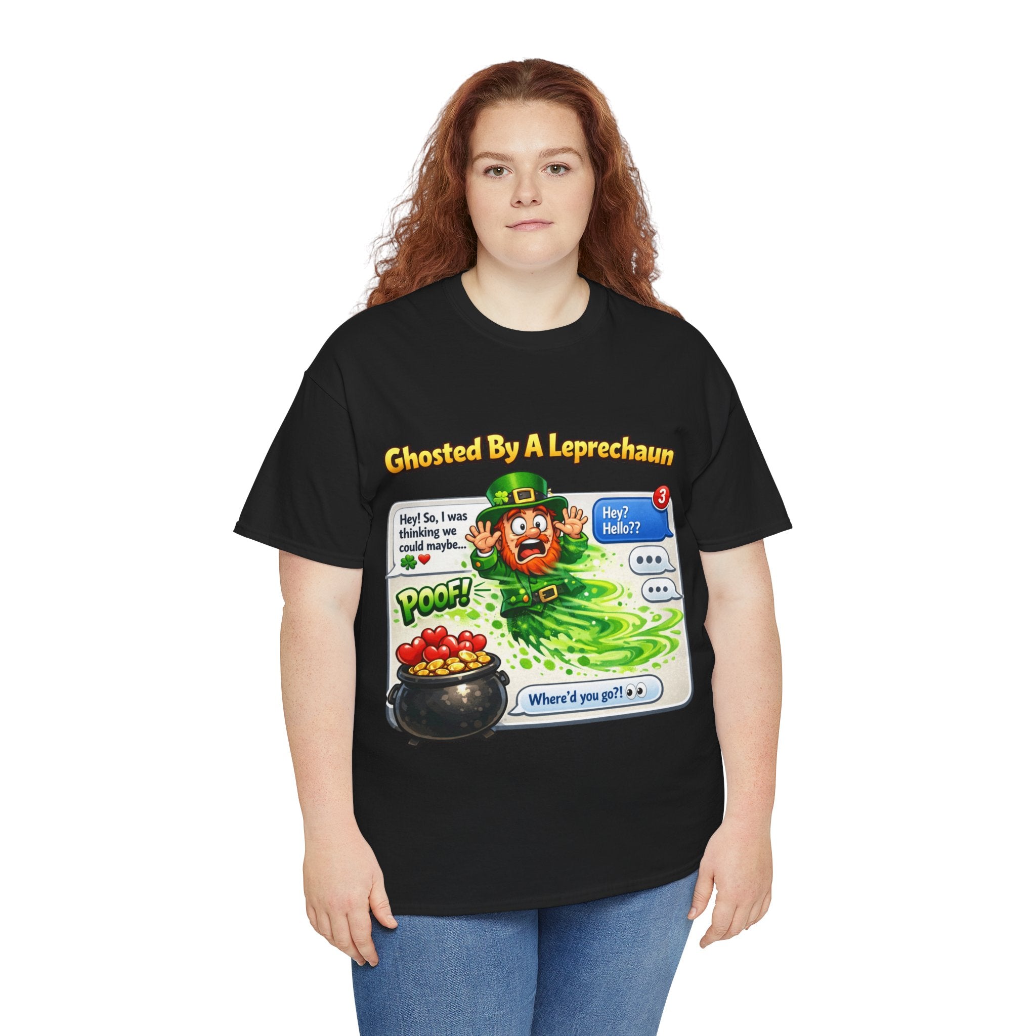 Ghosted by a Leprechaun - St Paddy's Tee