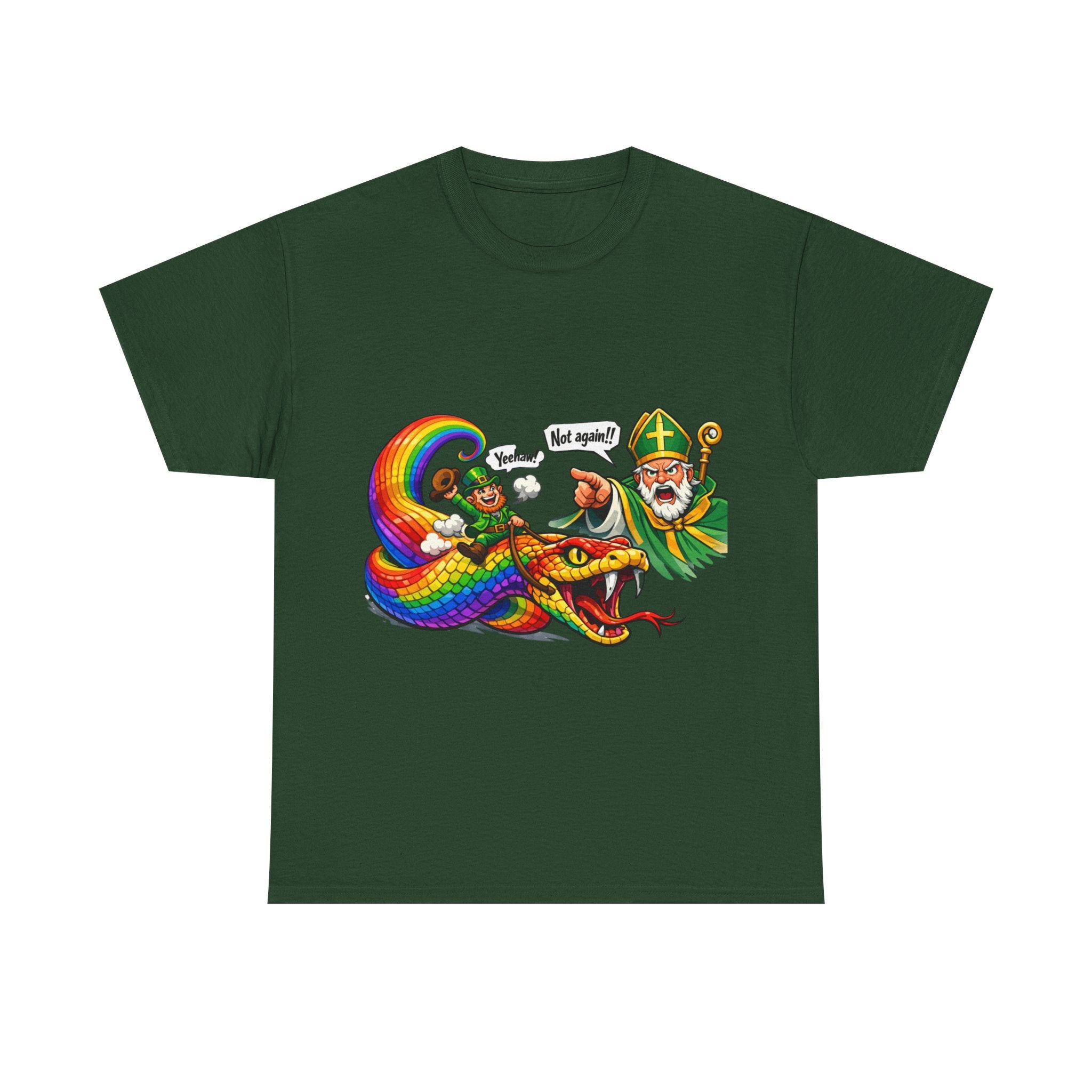 Riding the Snake - St Paddy's Tee