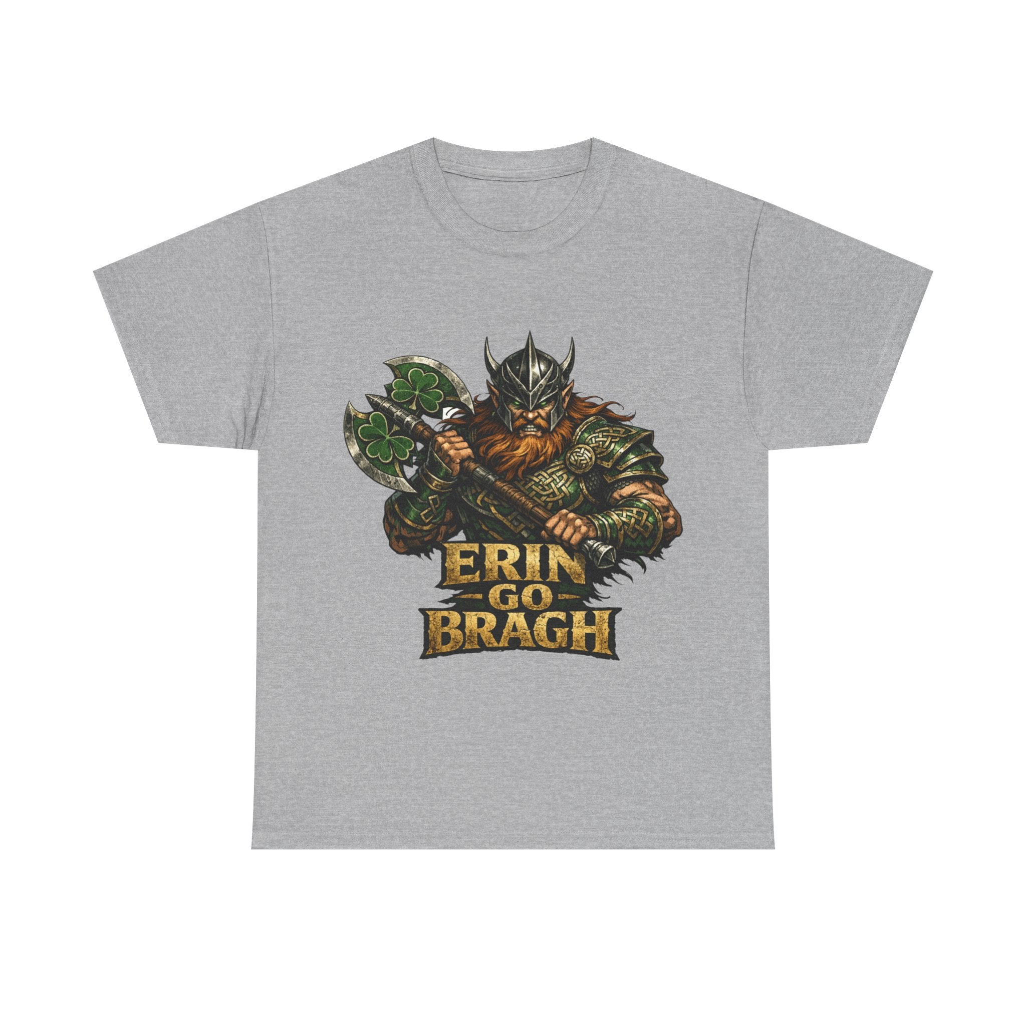 Erin Go Bragh Warrior with Axe II - Celtic Tee