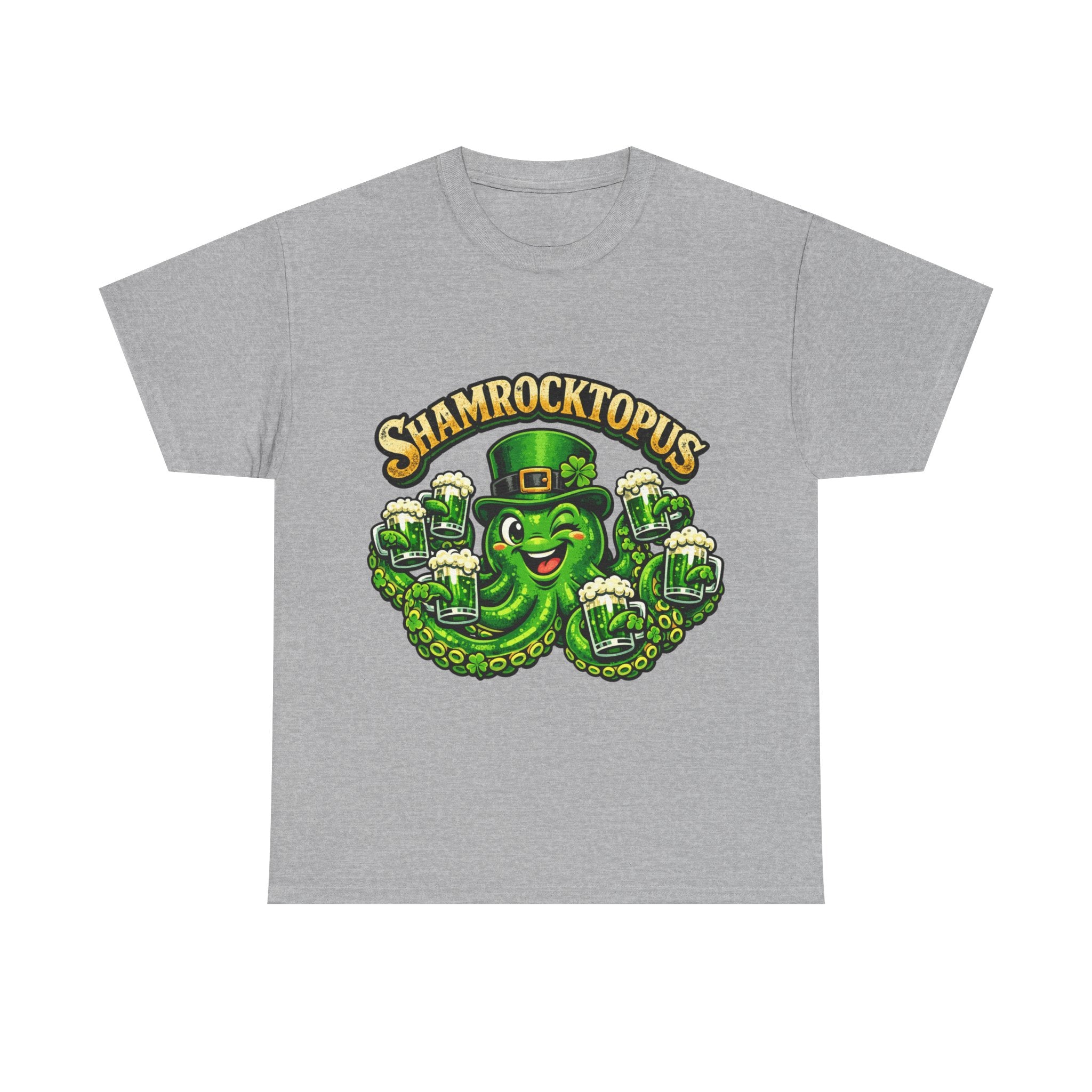 Shamrocktopus - St Paddy's Tee