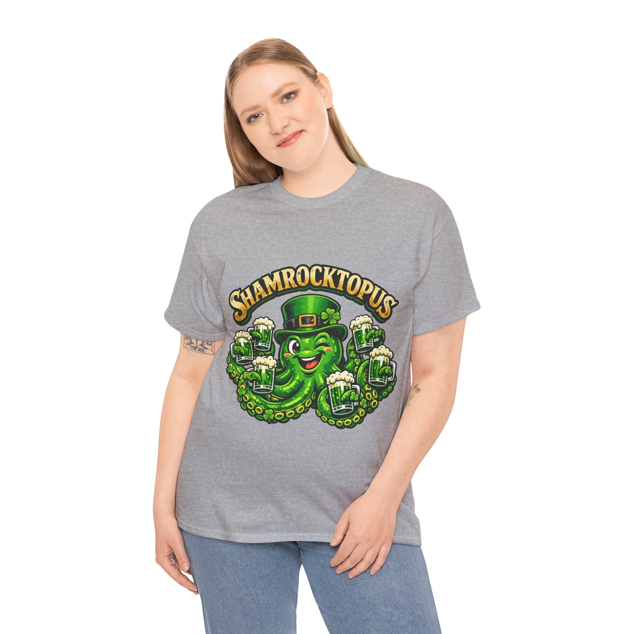 Shamrocktopus - St Paddy's Tee