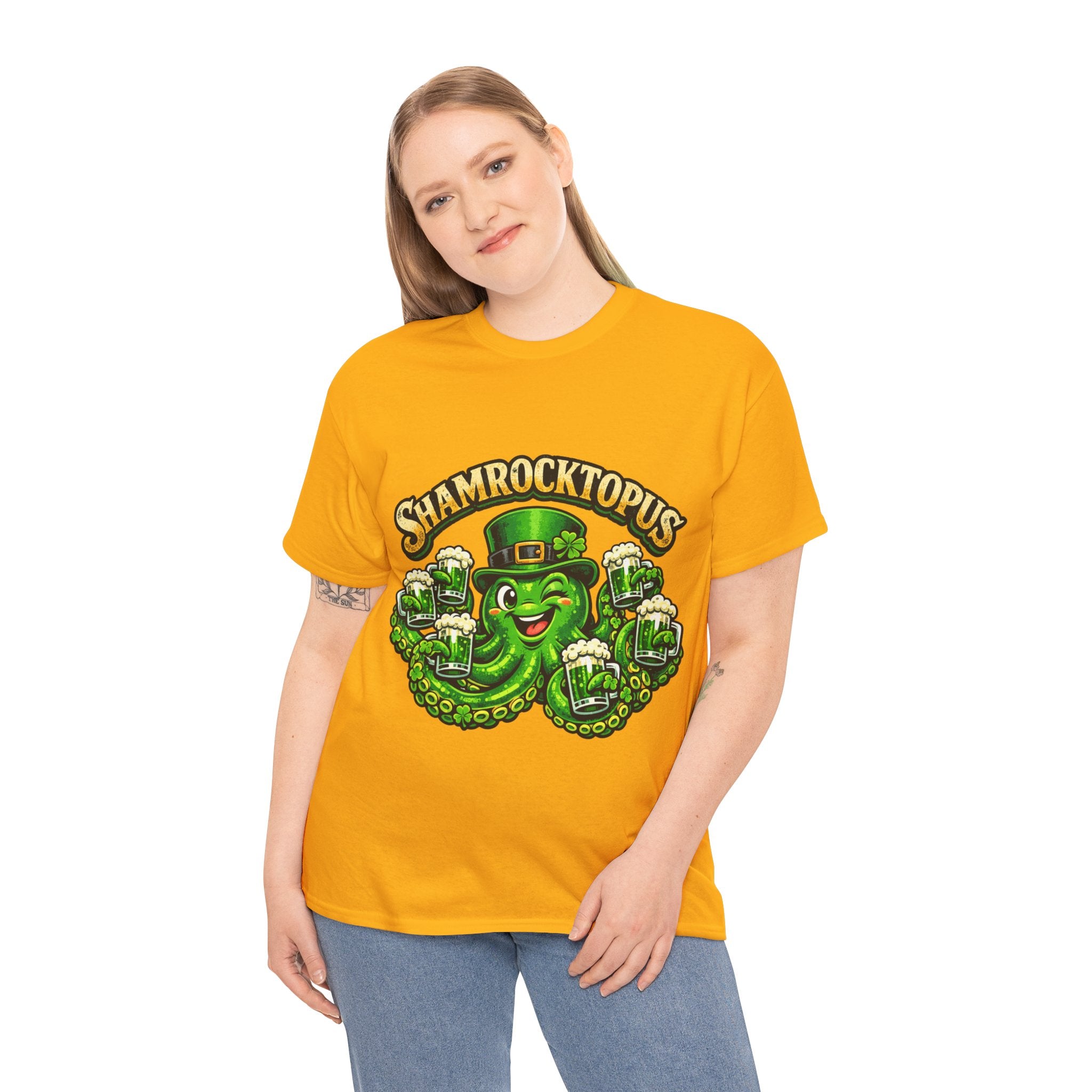 Shamrocktopus - St Paddy's Tee