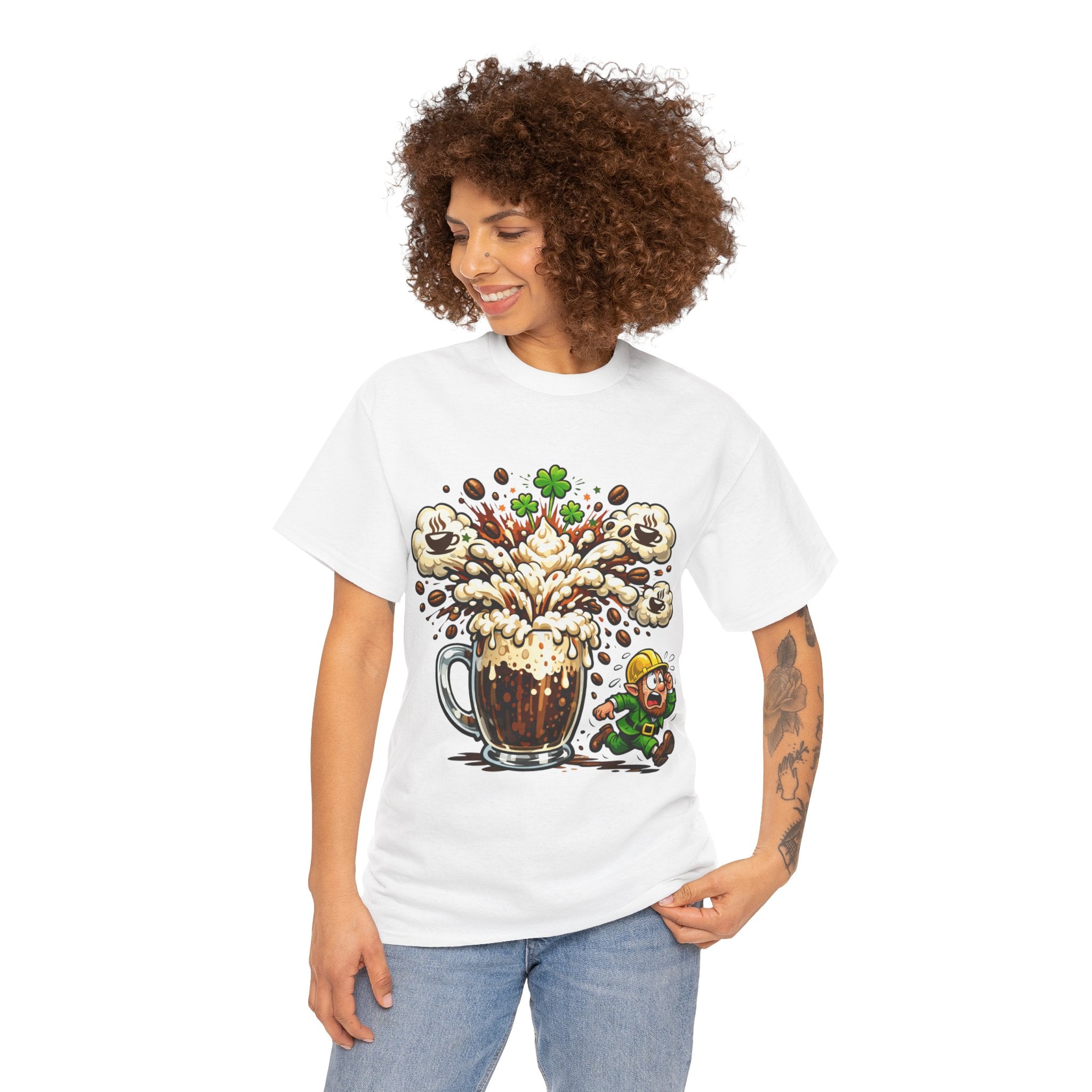 Crazy Cup Of Irish Coffee - St Paddy's Tee