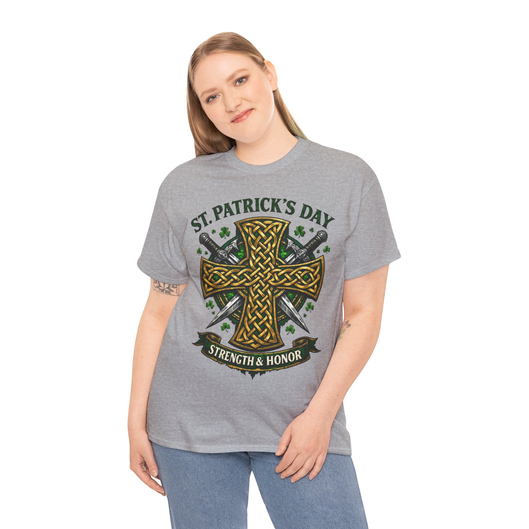 Celtic Cross & Swords II - Celtic Tee