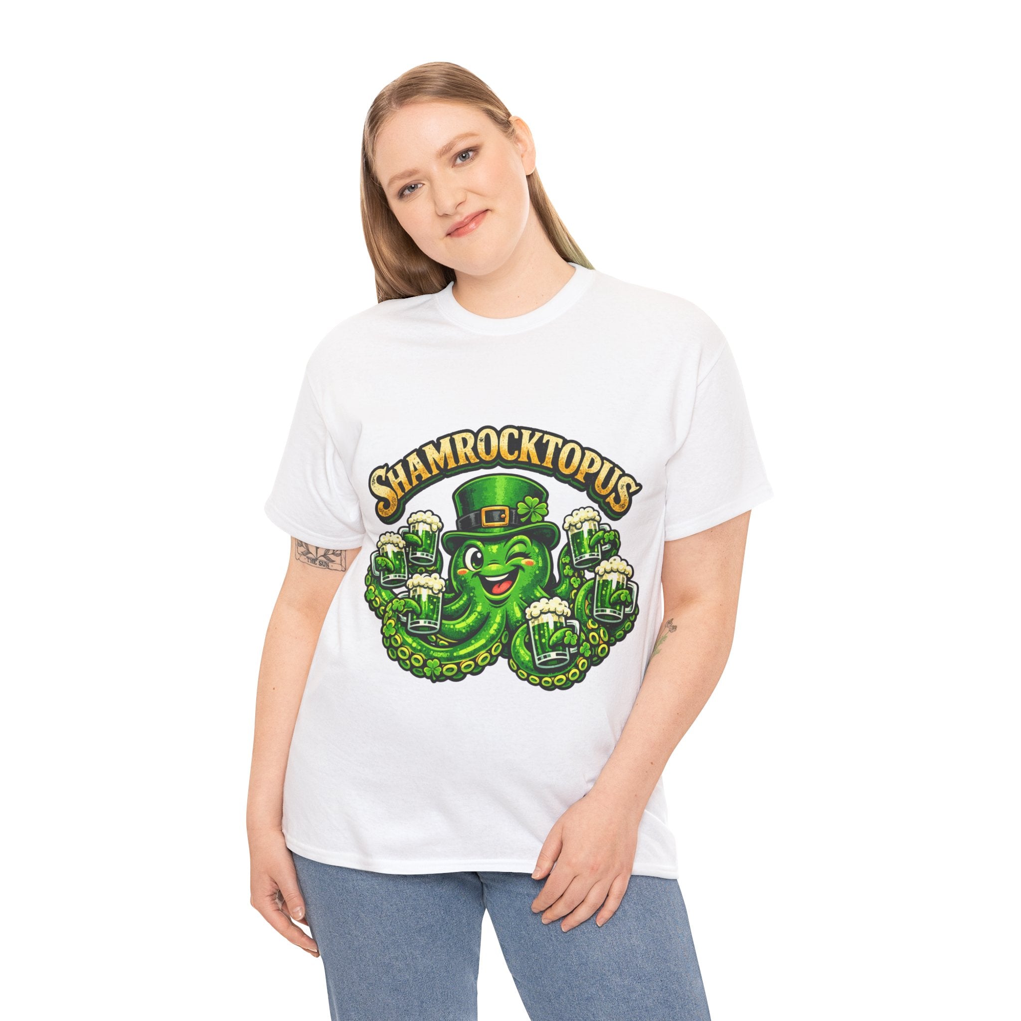 Shamrocktopus - St Paddy's Tee