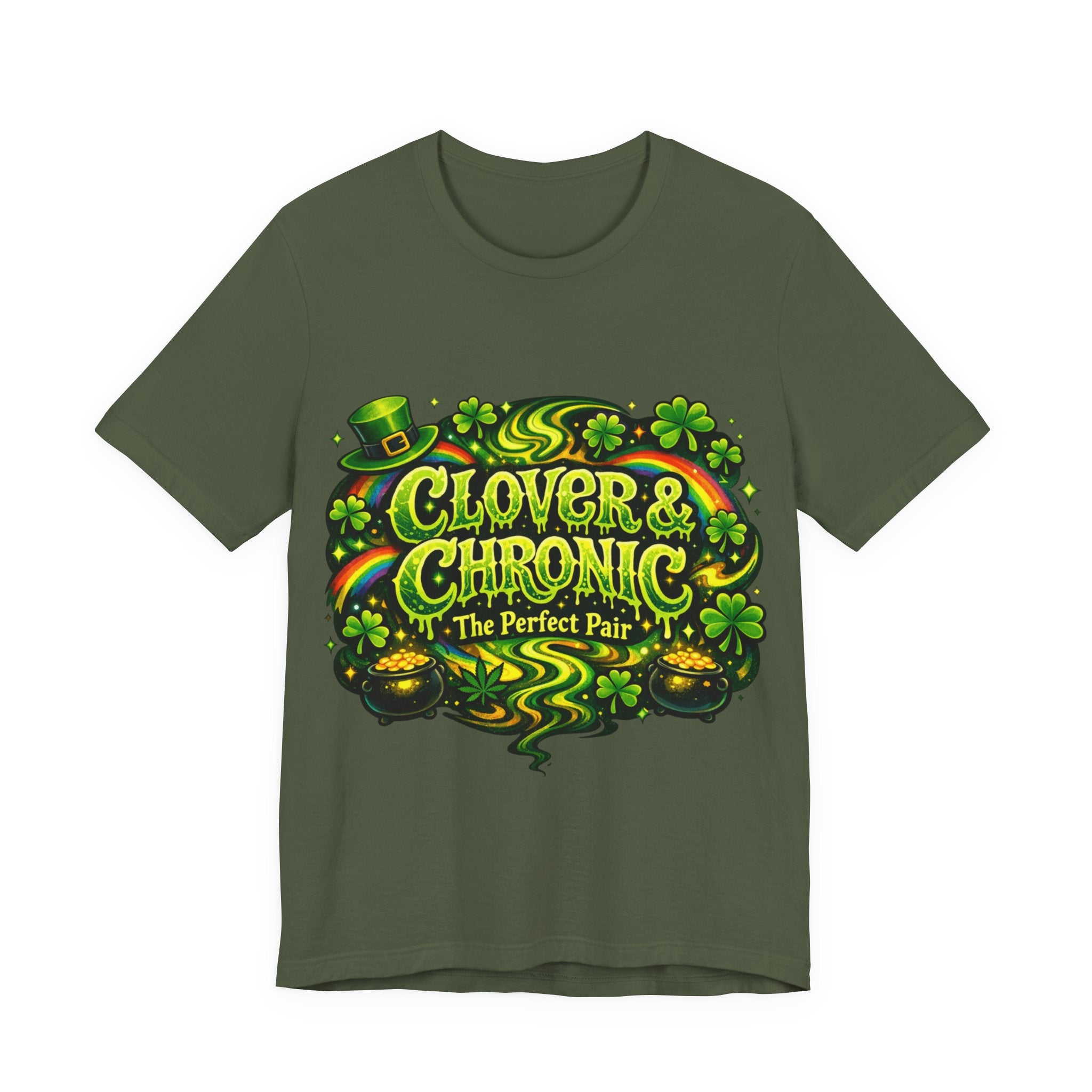 Clover & Chronic – The Perfect Pair - St Paddy's T-Shirt