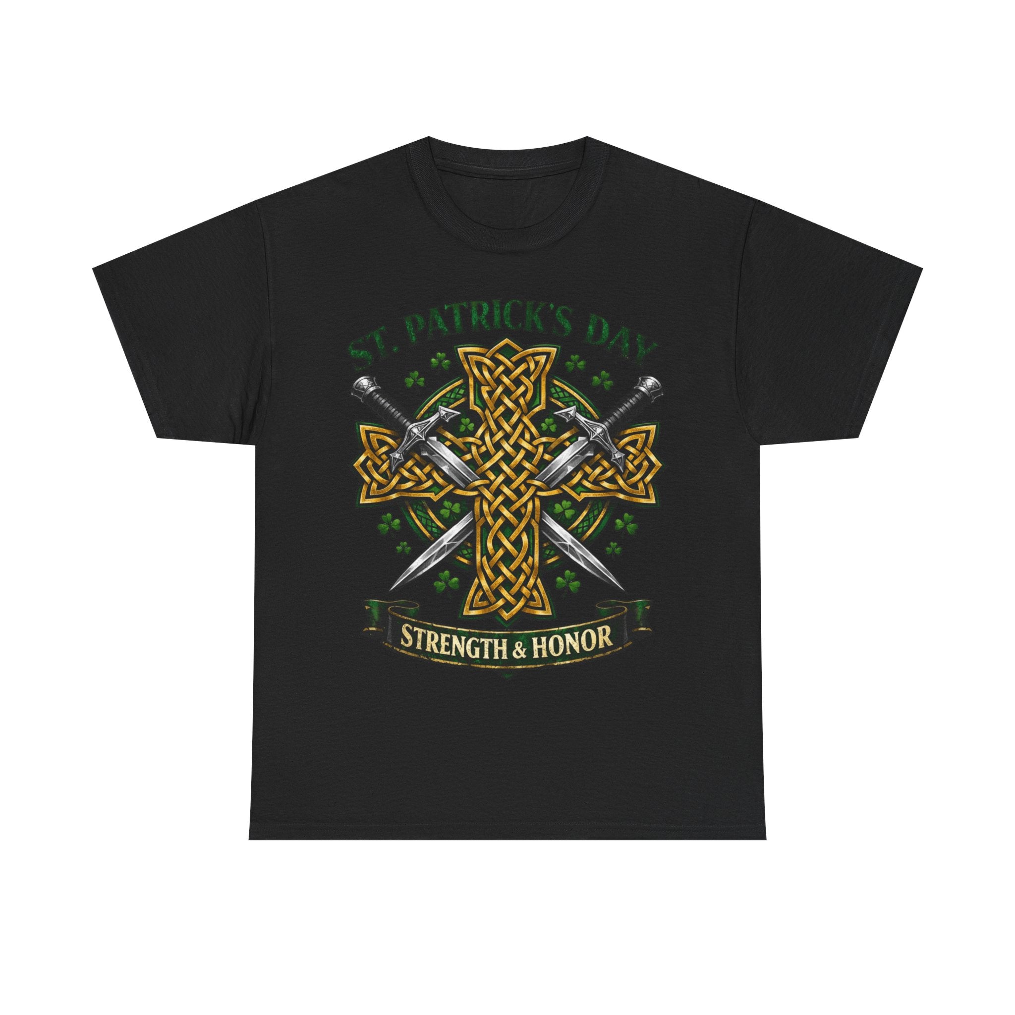 Celtic Cross & Swords - Celtic Tee