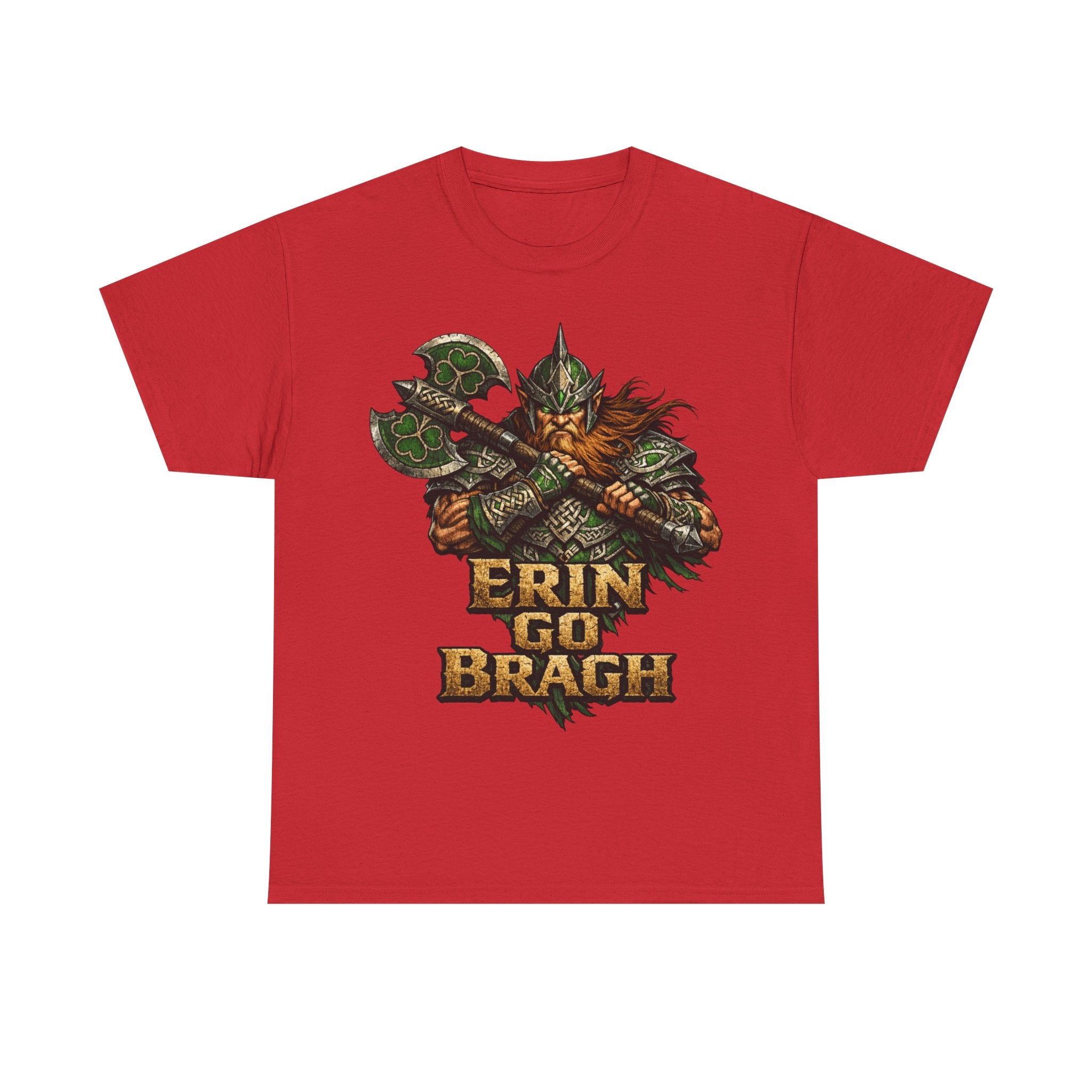 Erin Go Bragh Warrior with Axe - Celtic Tee