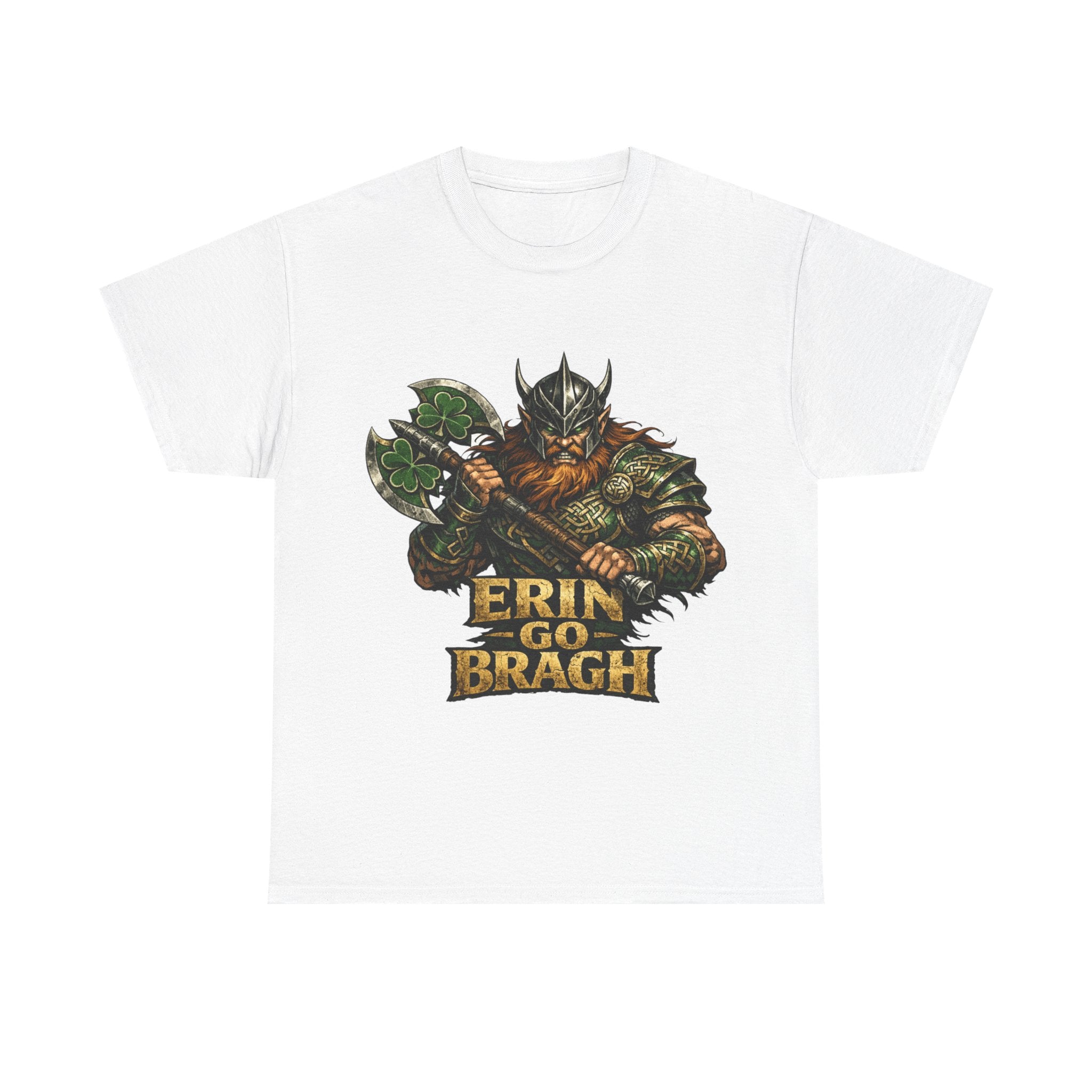 Erin Go Bragh Warrior with Axe II - Celtic Tee