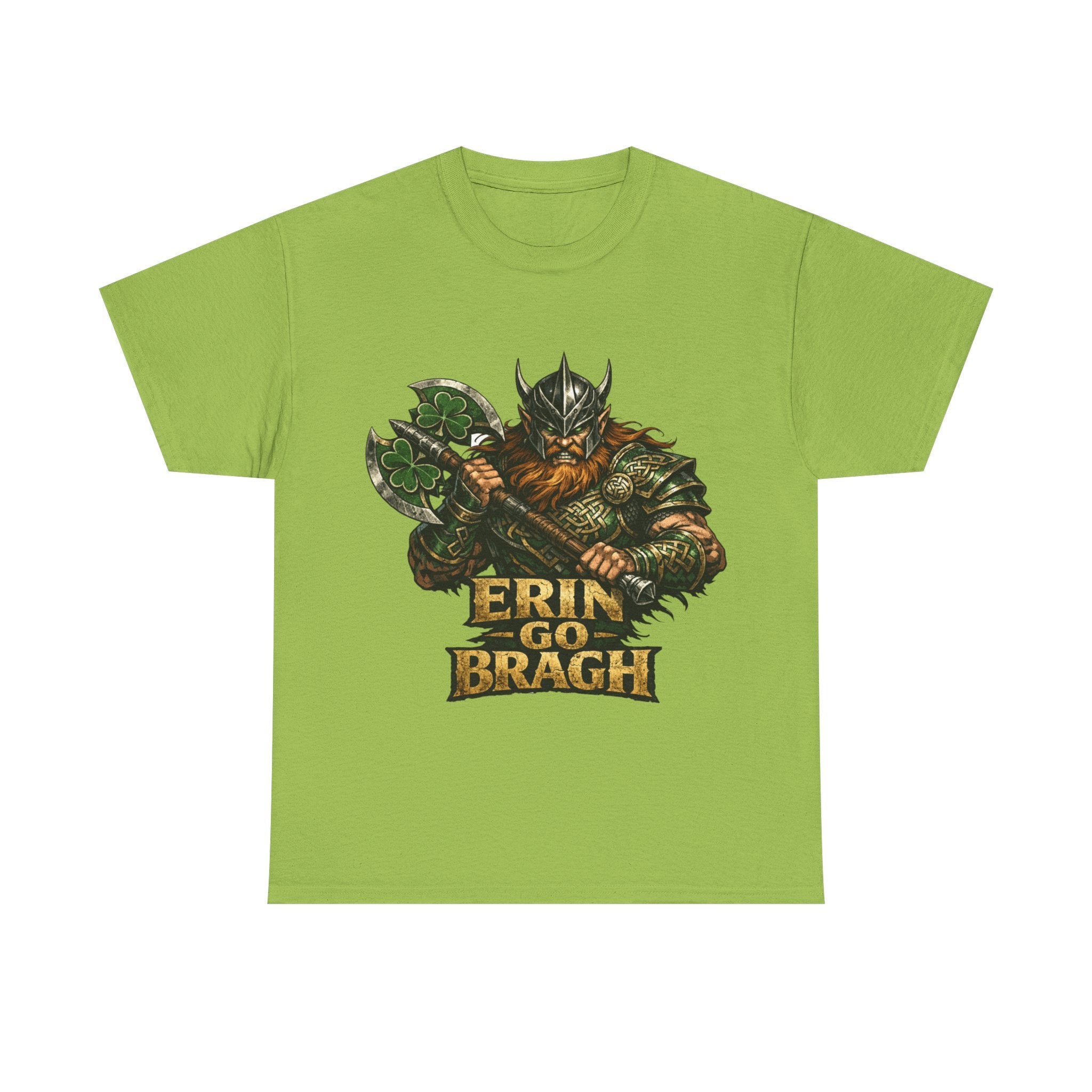 Erin Go Bragh Warrior with Axe II - Celtic Tee