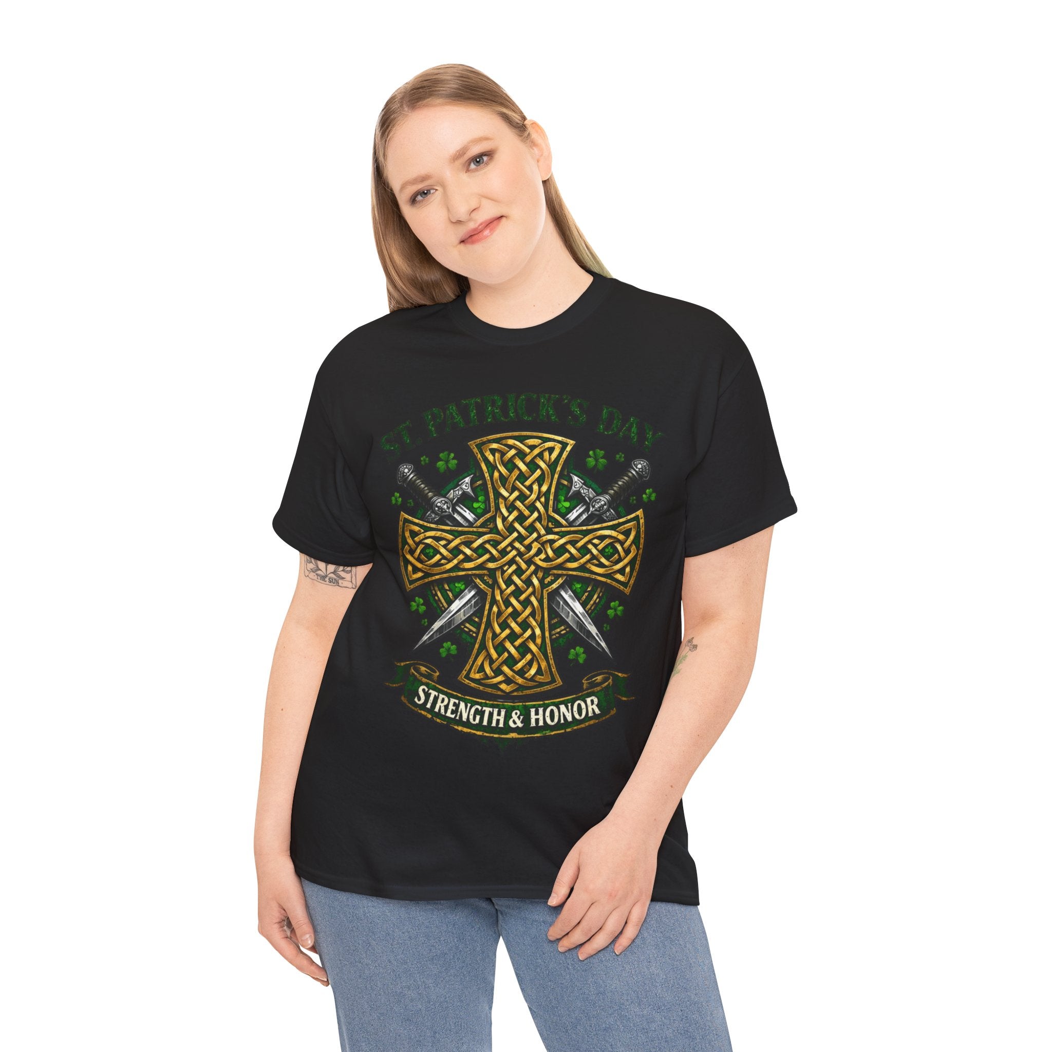 Celtic Cross & Swords II - Celtic Tee
