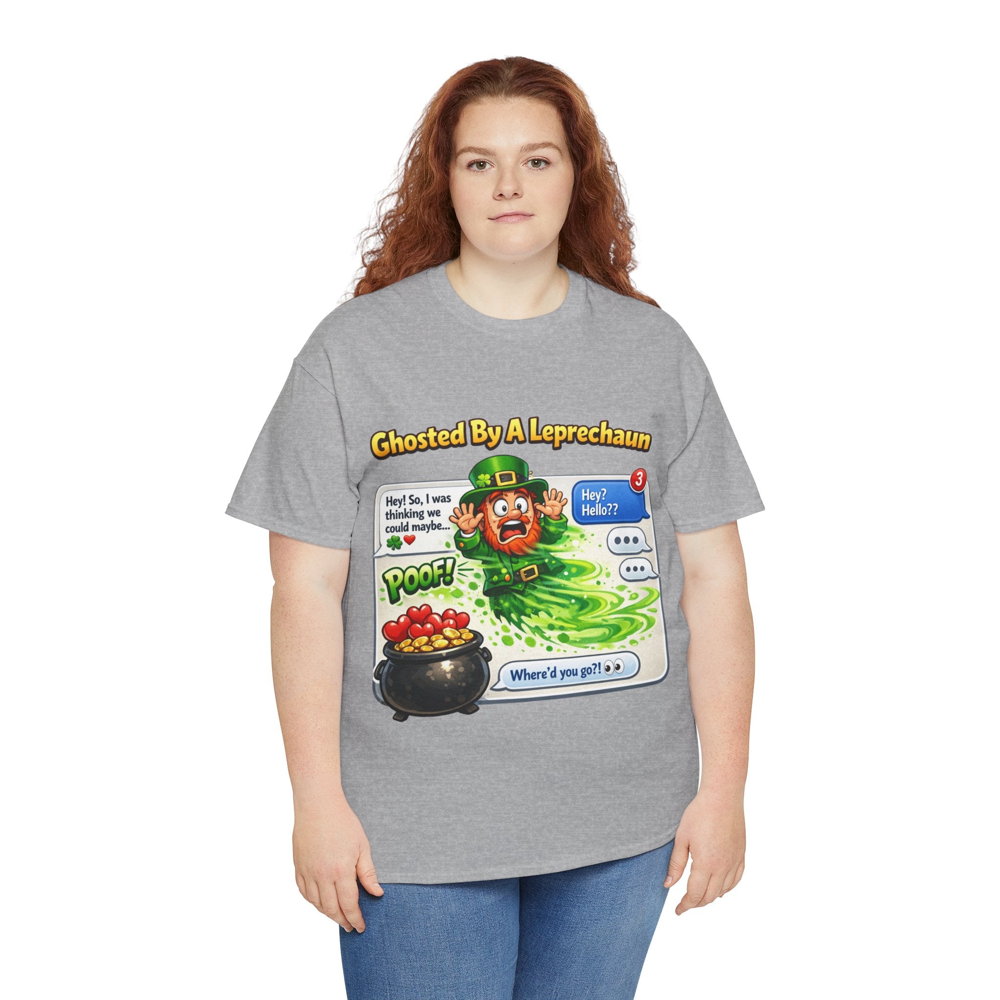 Ghosted by a Leprechaun - St Paddy's Tee