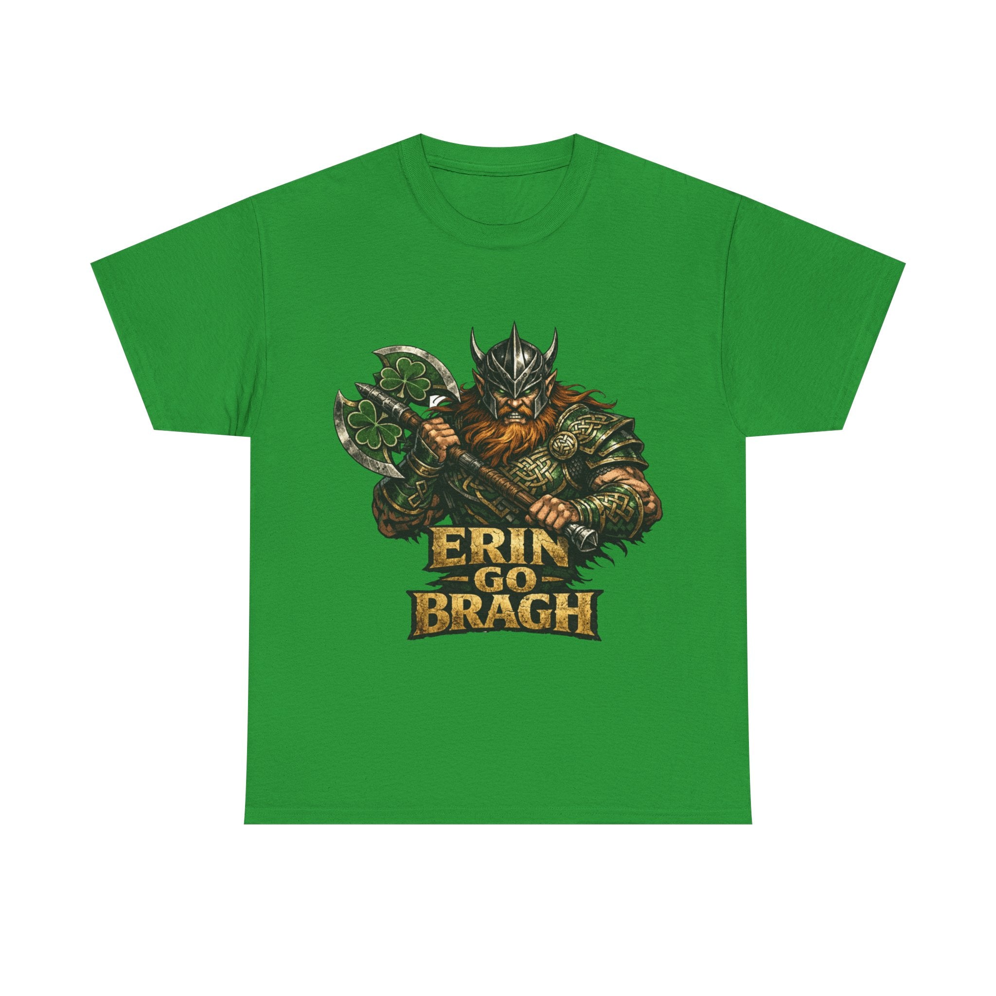 Erin Go Bragh Warrior with Axe II - Celtic Tee