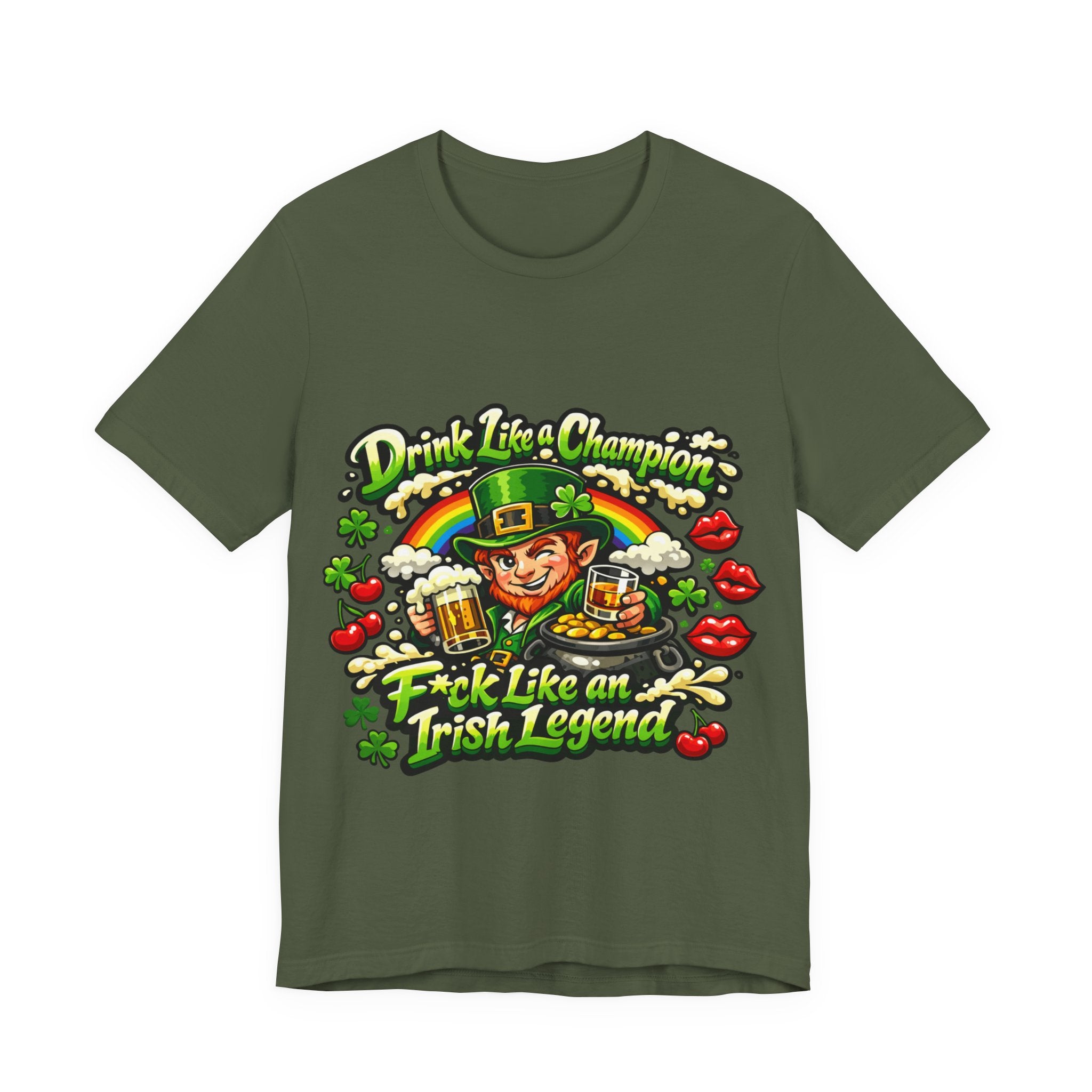 Drink Like A Champion, Feck Like an Irish Legend - St Paddy's T-Shirt