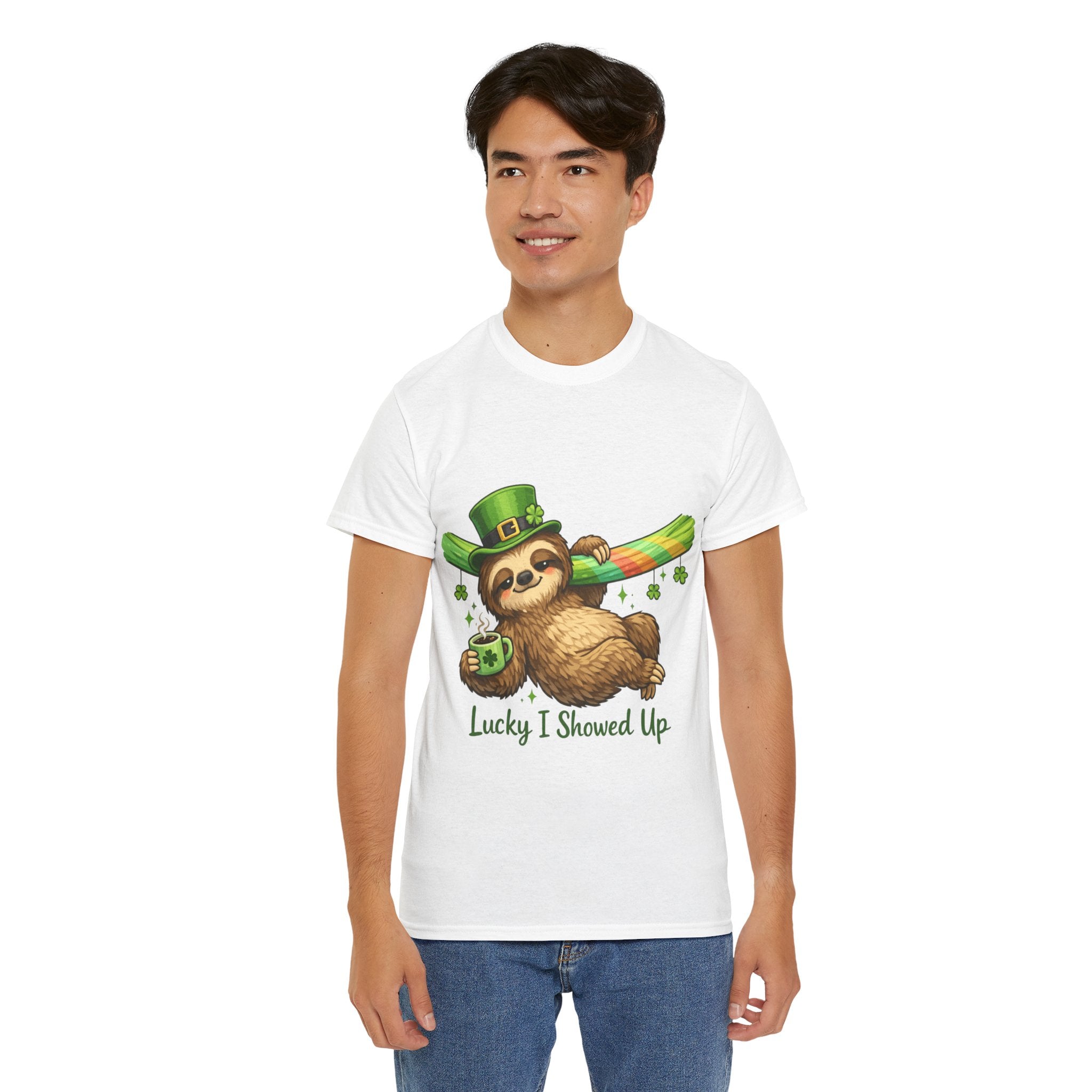 Lucky I Showed Up - St Paddy's Tee