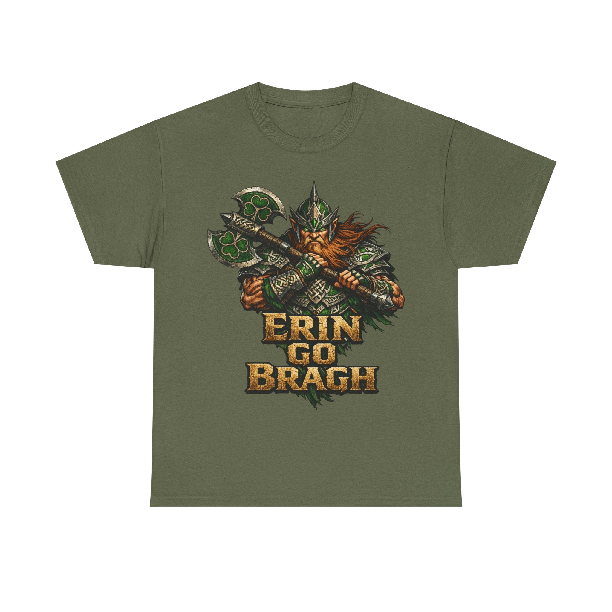 Erin Go Bragh Warrior with Axe - Celtic Tee