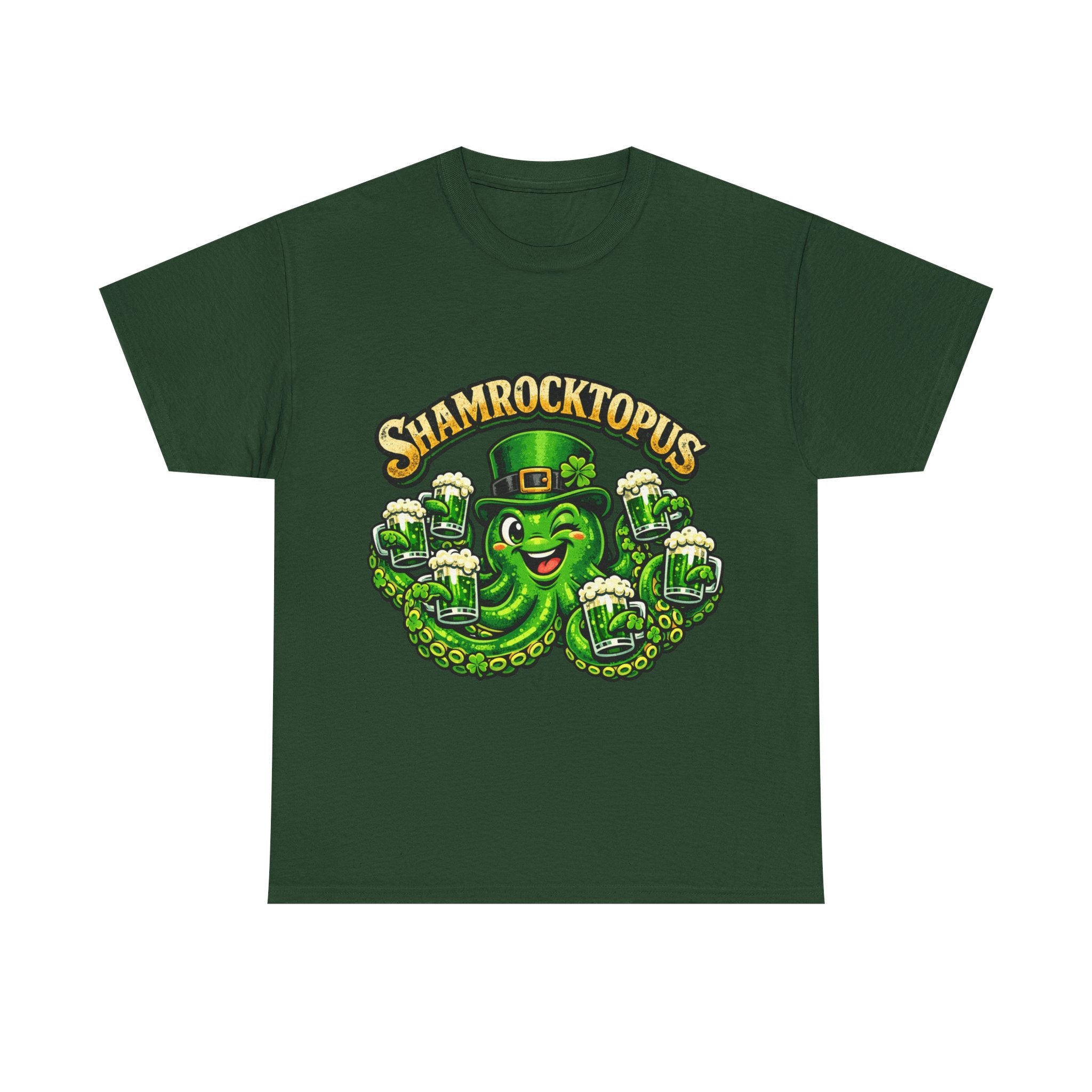 Shamrocktopus - St Paddy's Tee