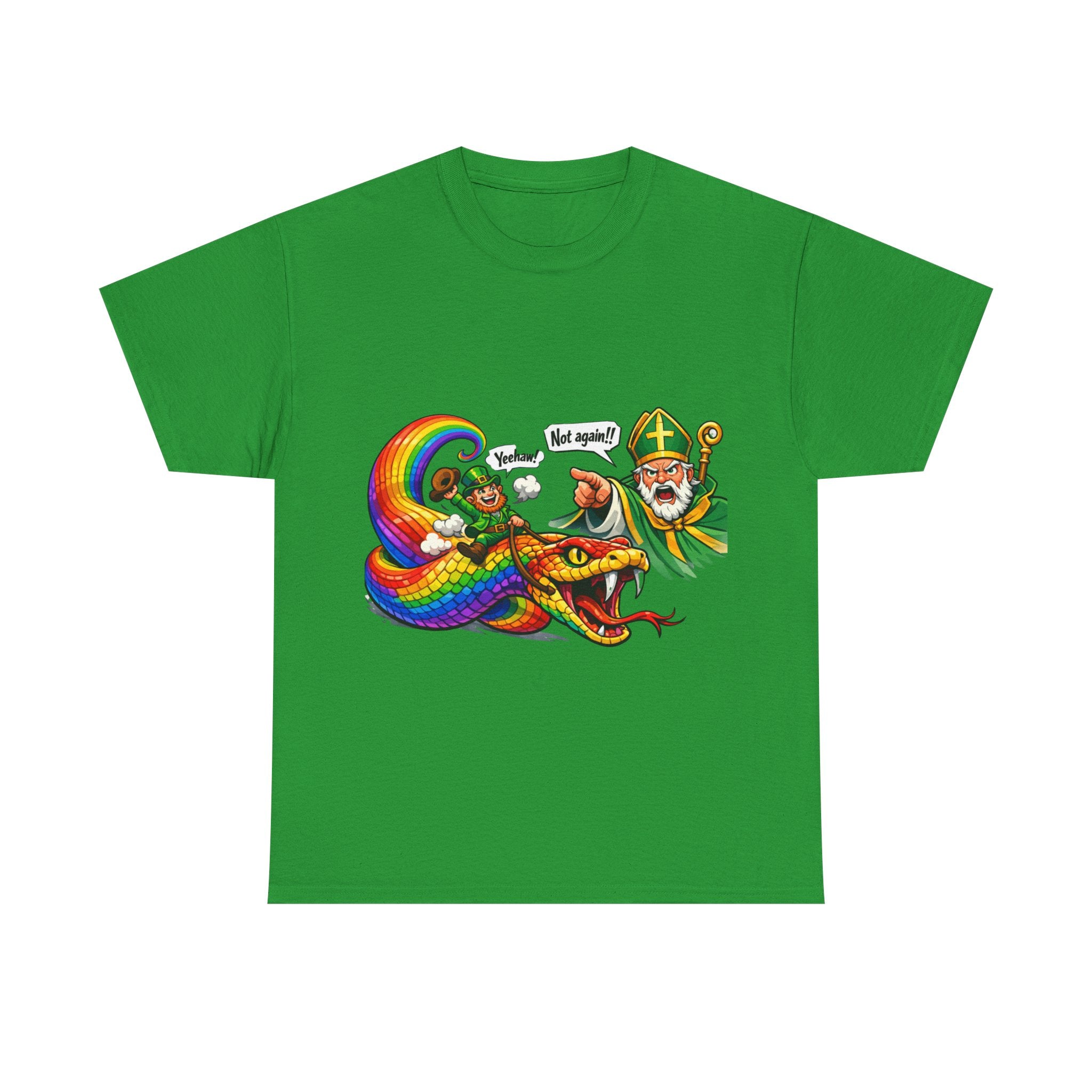 Riding the Snake - St Paddy's Tee