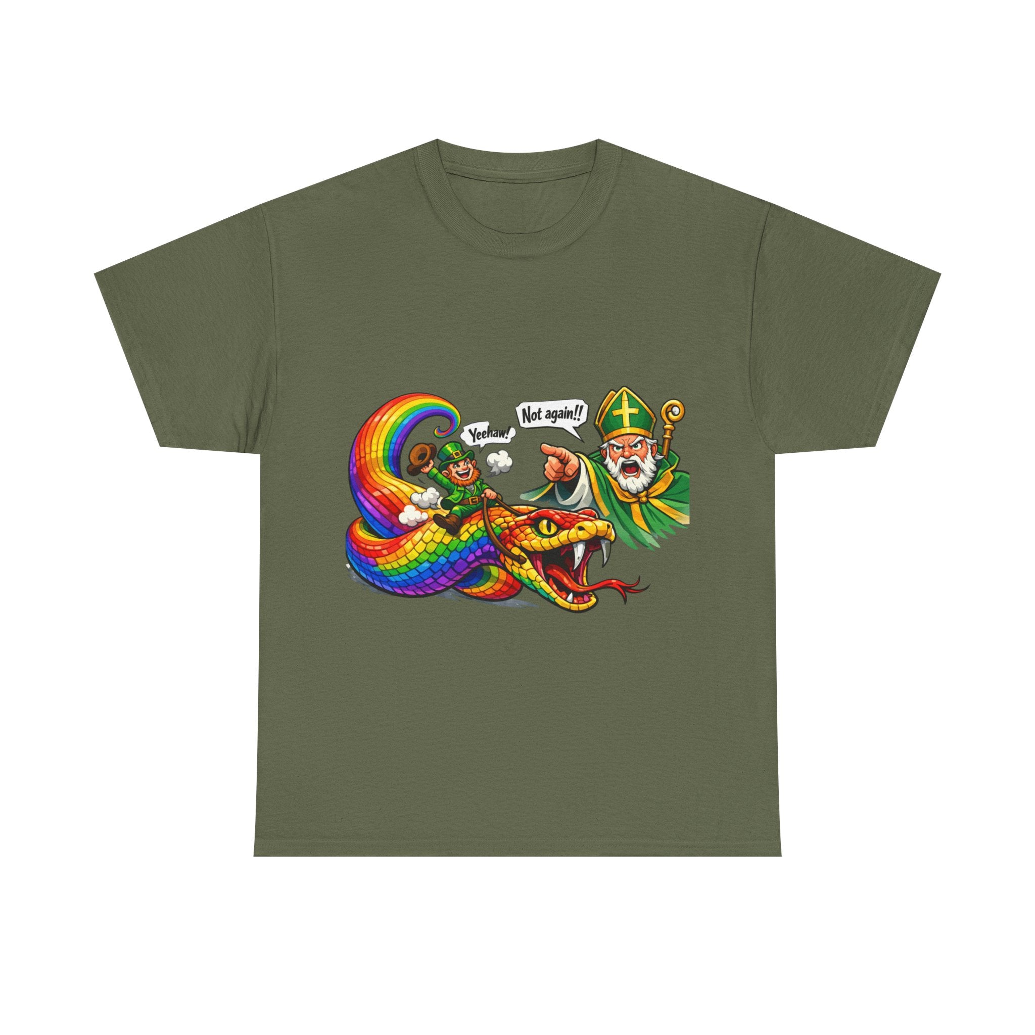 Riding the Snake - St Paddy's Tee