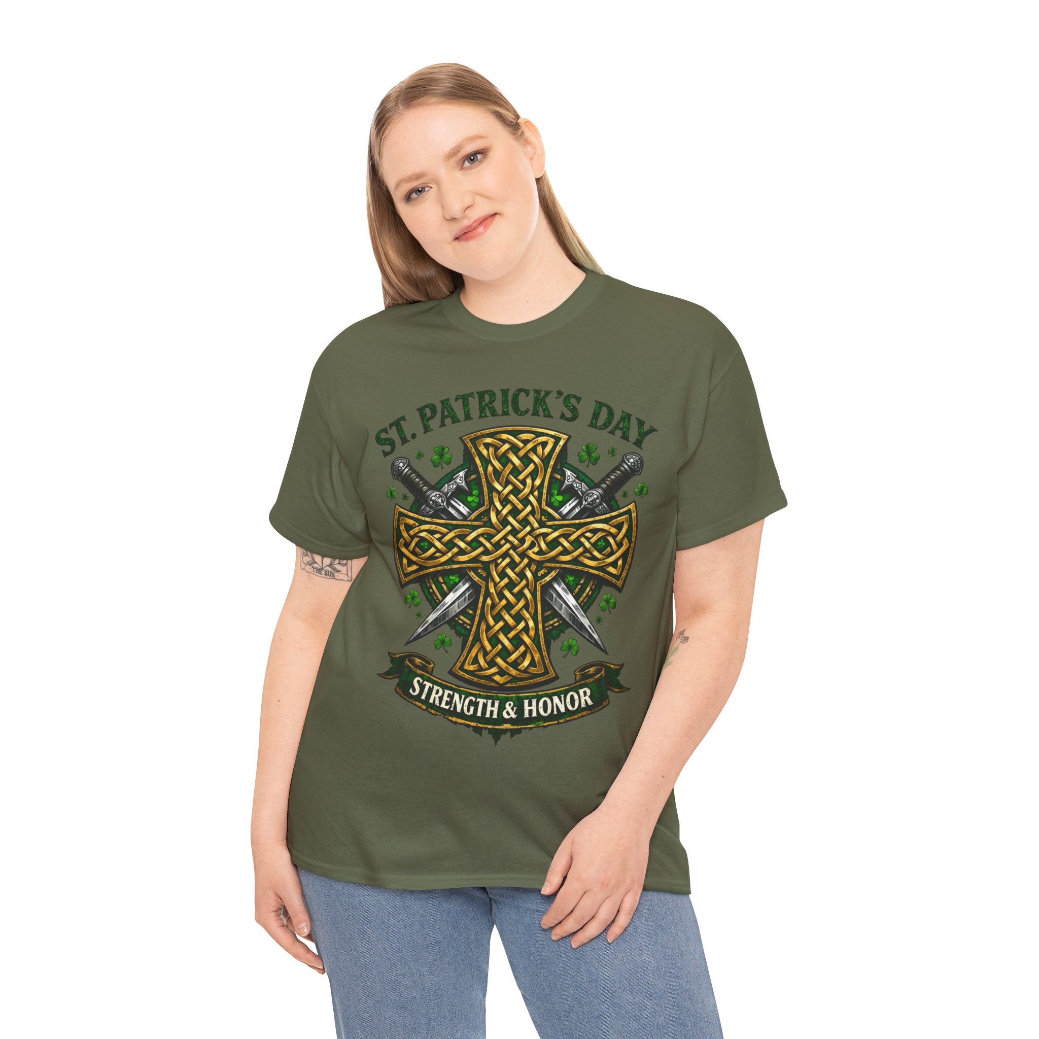 Celtic Cross & Swords II - Celtic Tee
