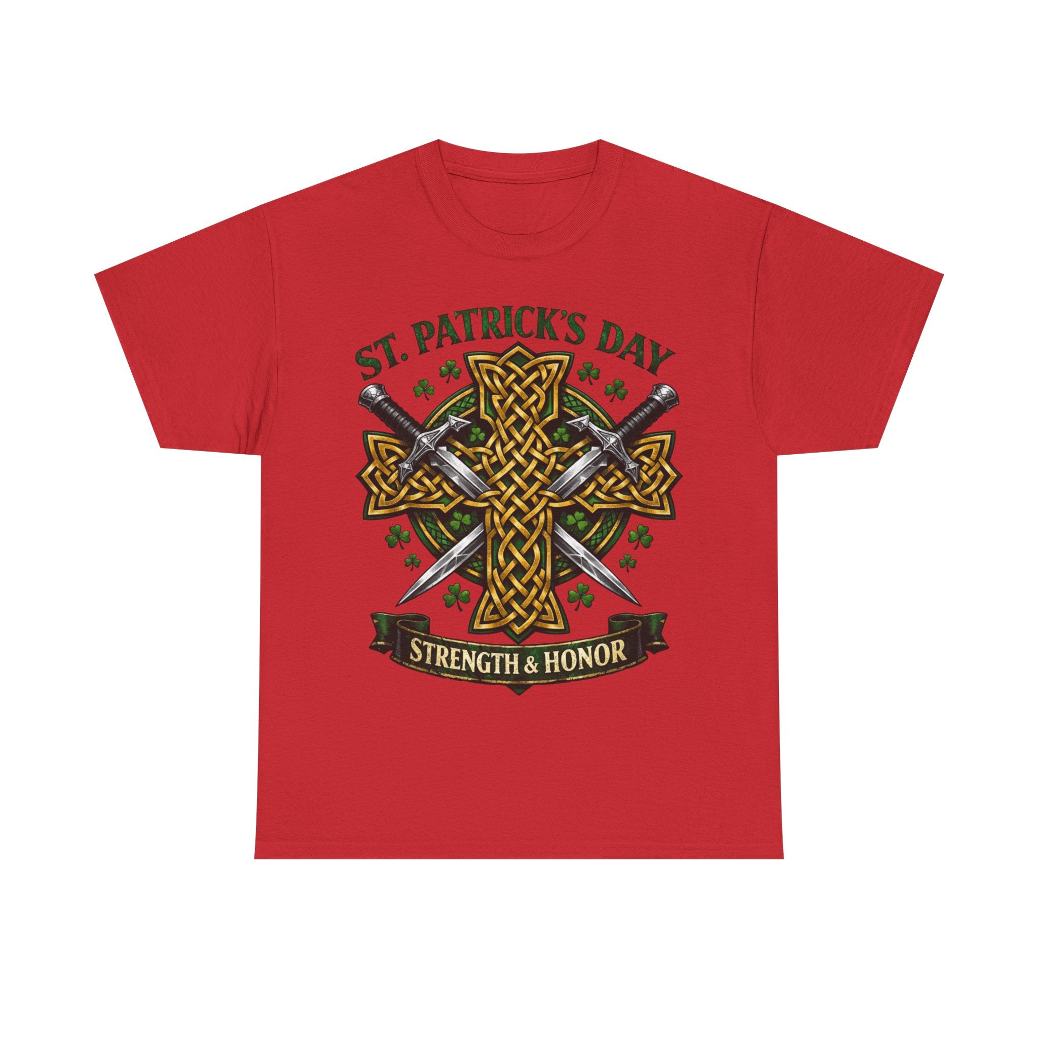 Celtic Cross & Swords - Celtic Tee