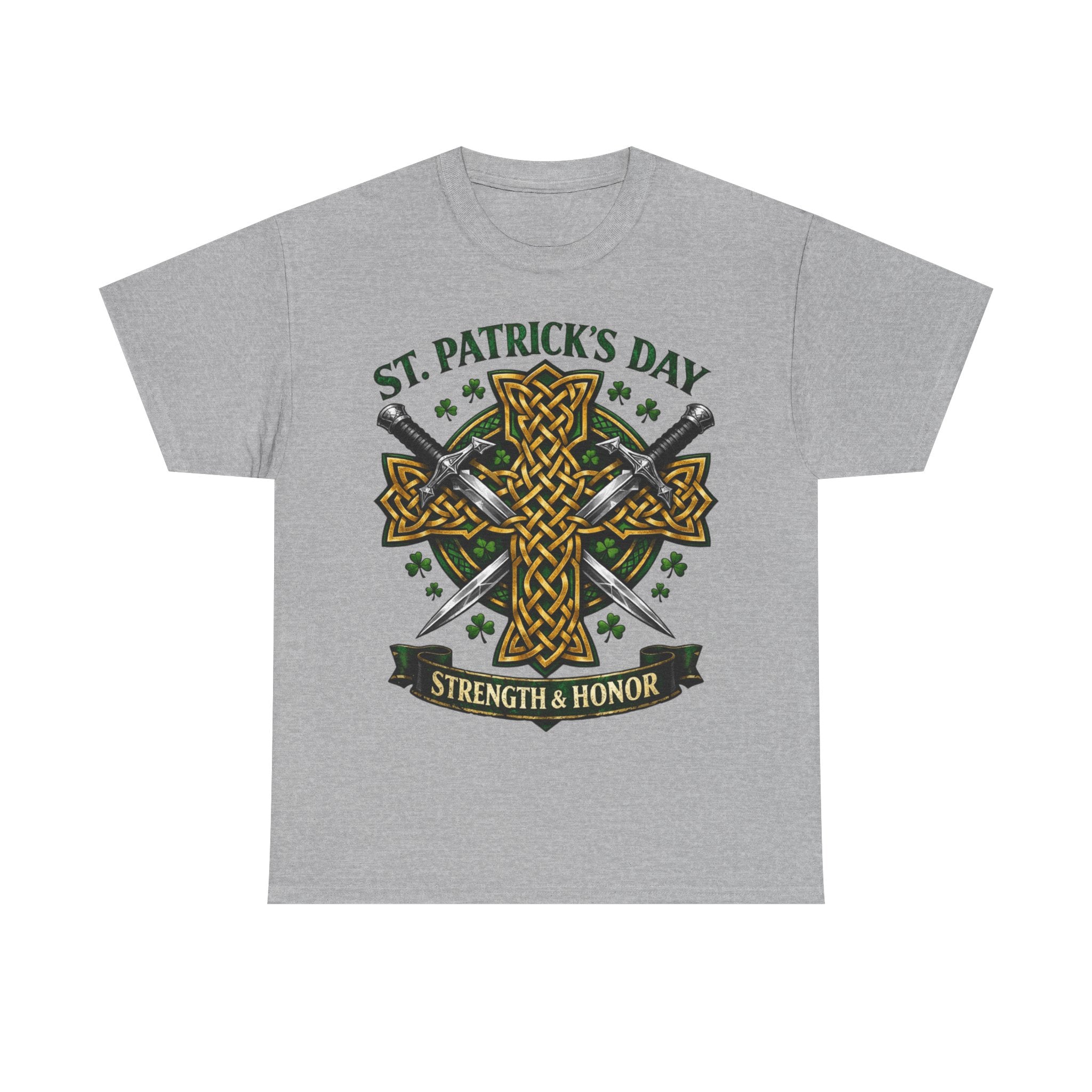 Celtic Cross & Swords - Celtic Tee