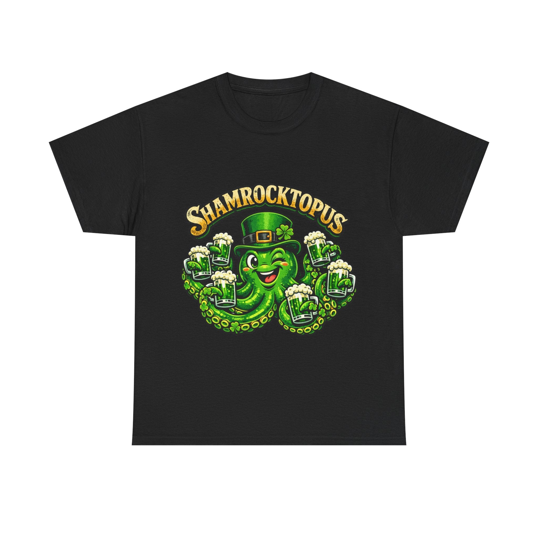 Shamrocktopus - St Paddy's Tee