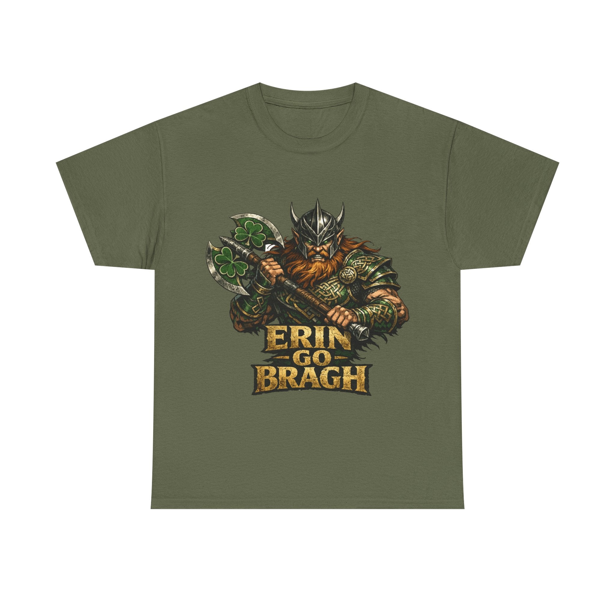 Erin Go Bragh Warrior with Axe II - Celtic Tee