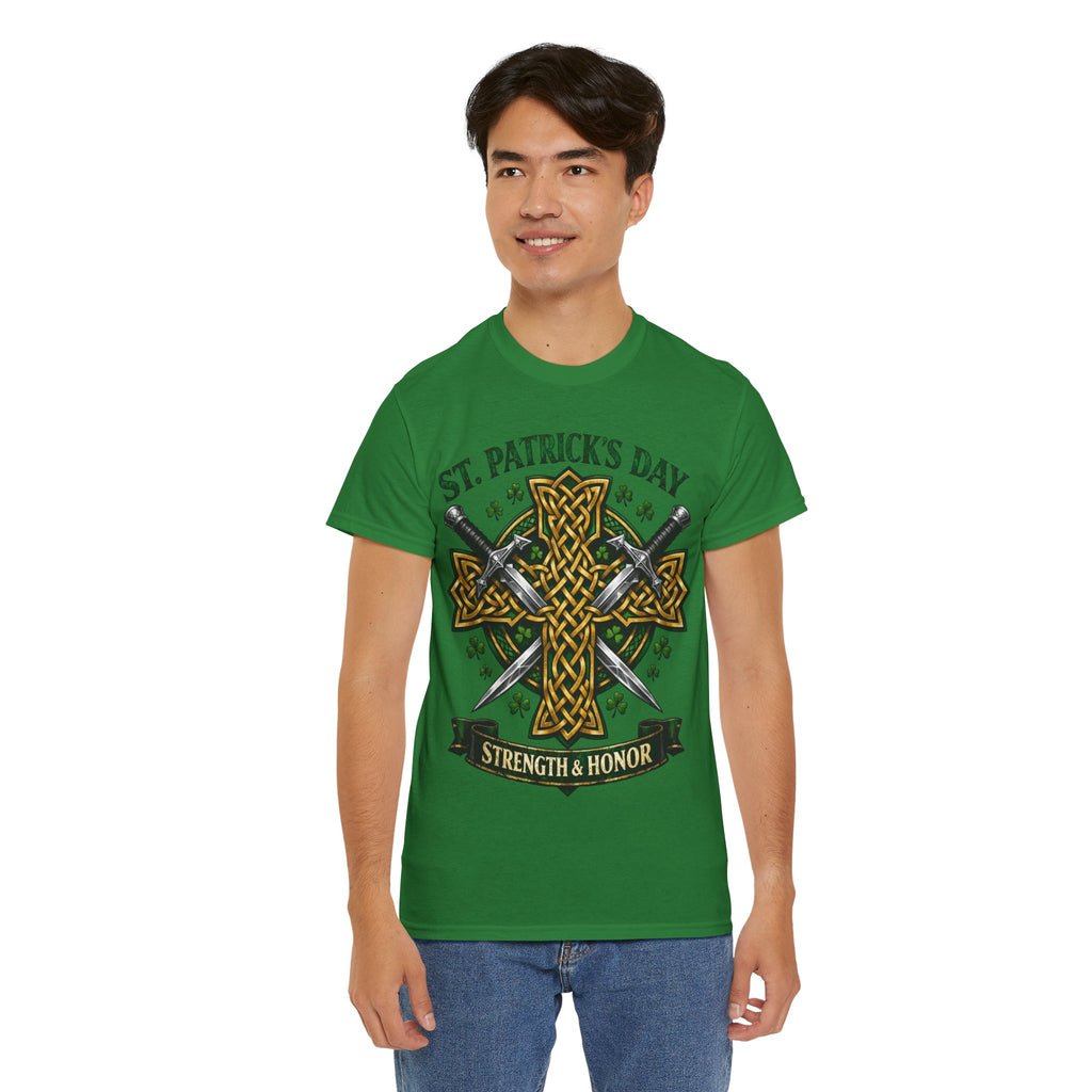 Celtic Cross & Swords - Celtic Tee
