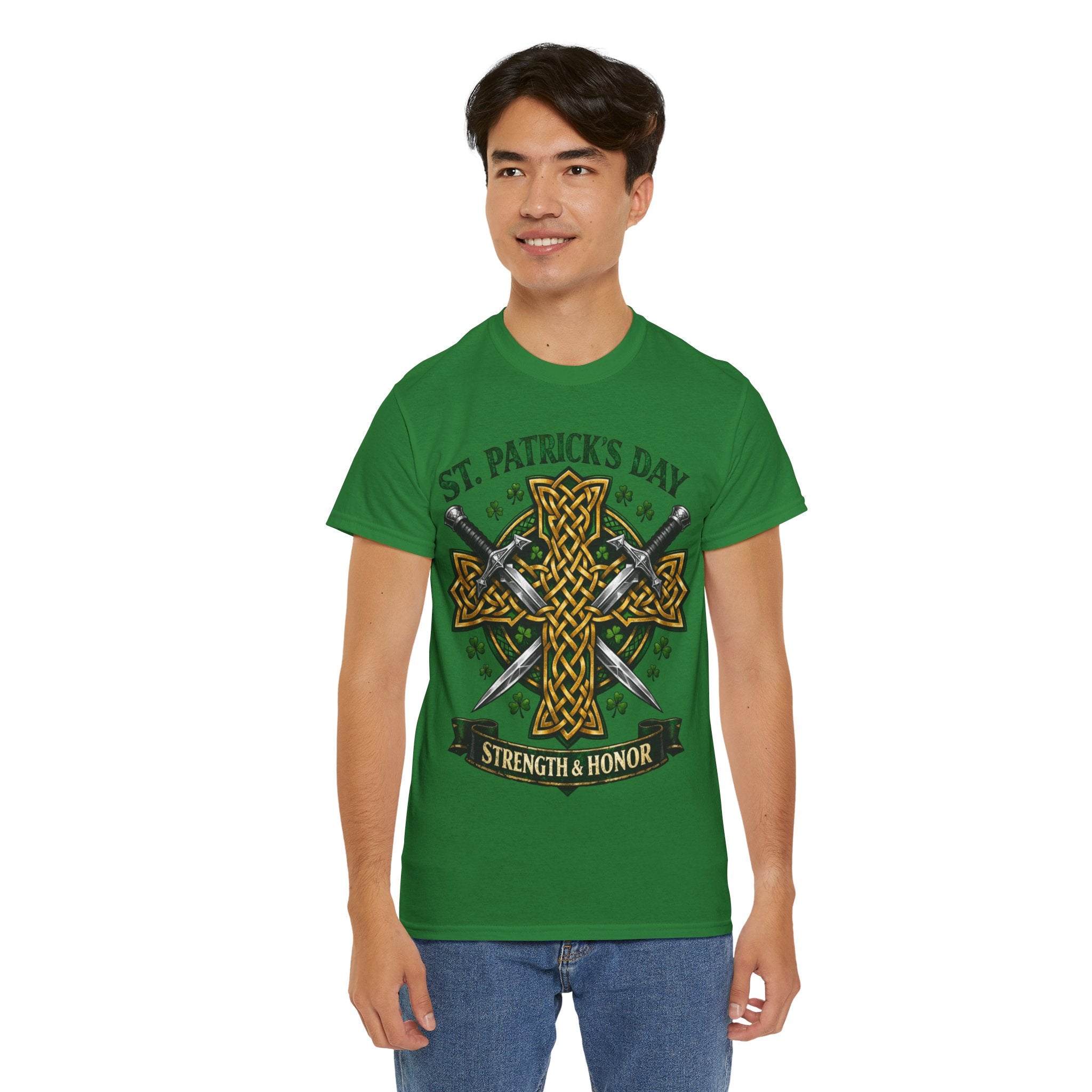 Celtic Cross & Swords - Celtic Tee