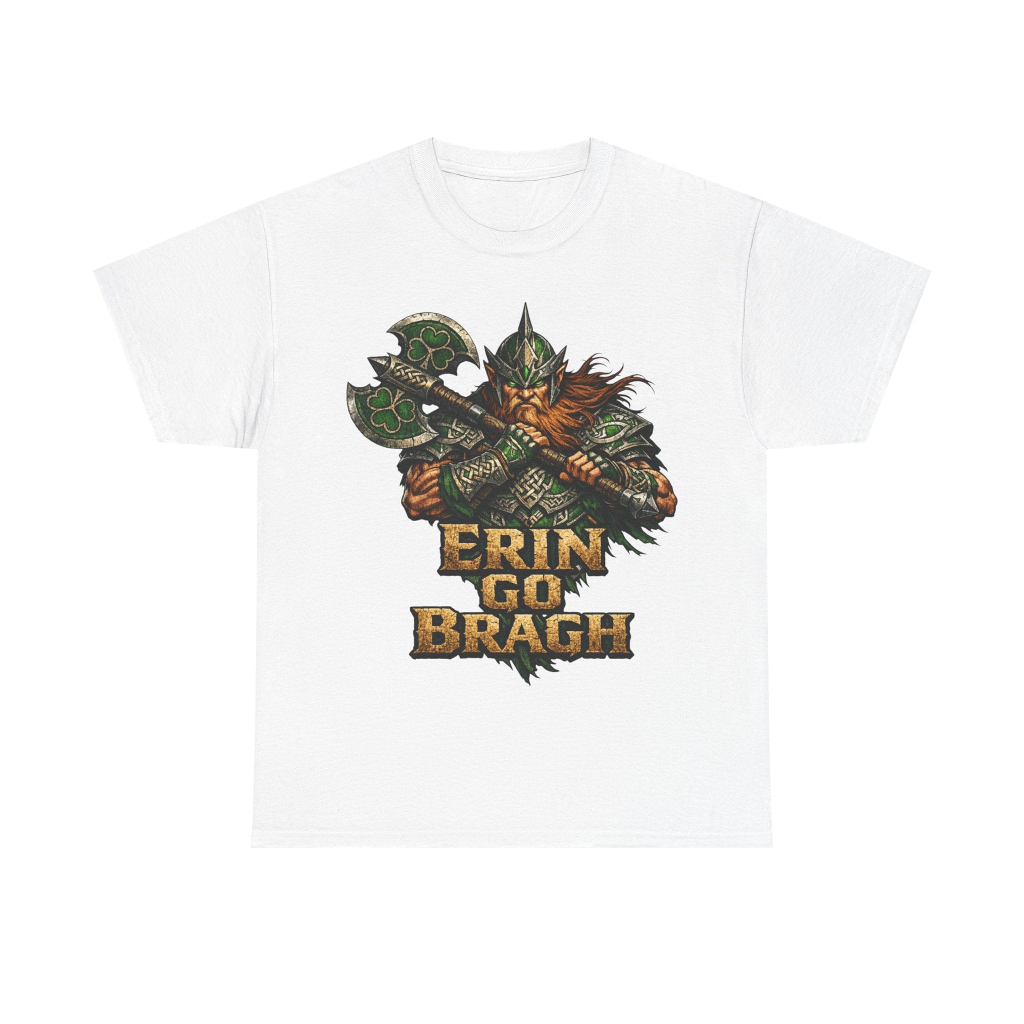 Erin Go Bragh Warrior with Axe - Celtic Tee