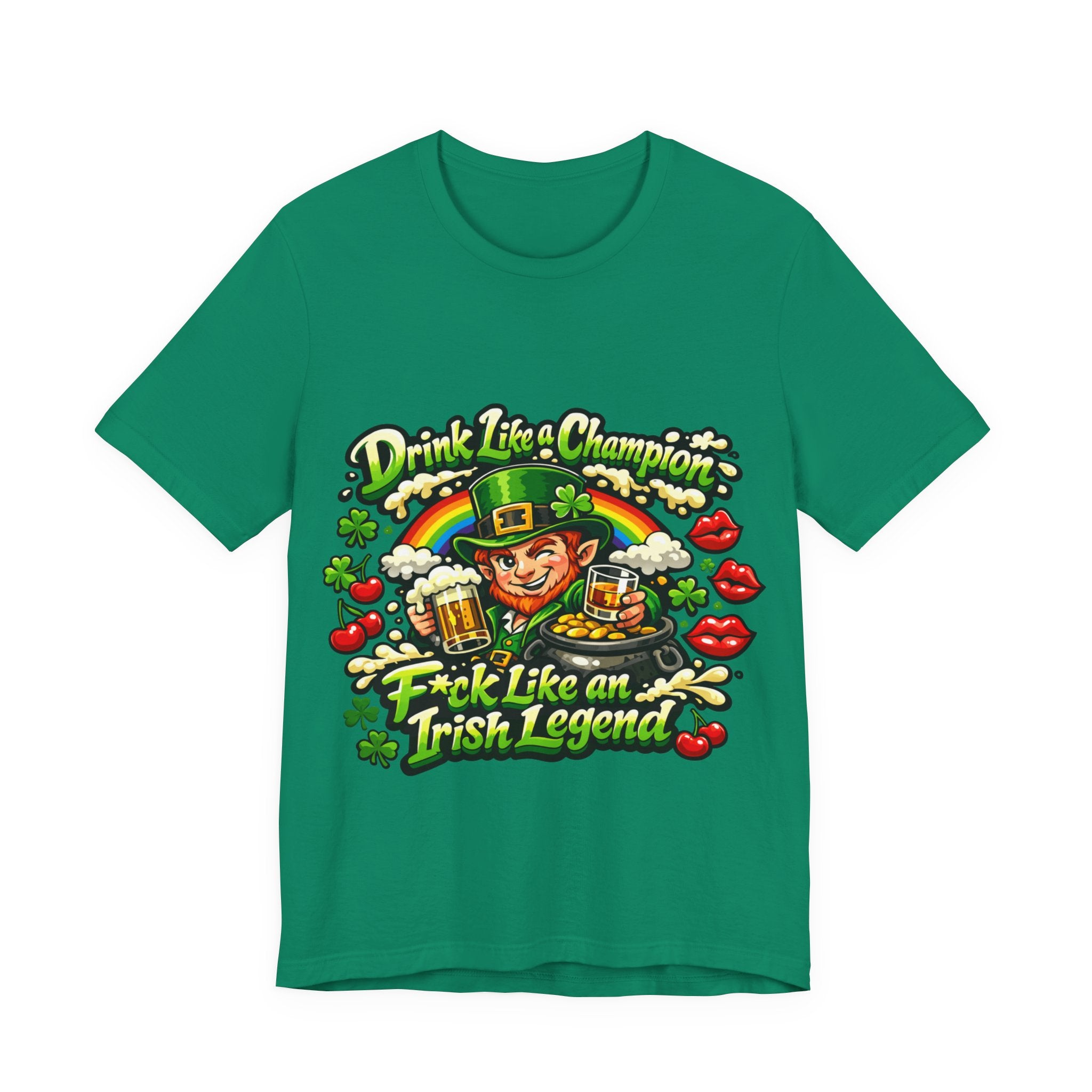 Drink Like A Champion, Feck Like an Irish Legend - St Paddy's T-Shirt