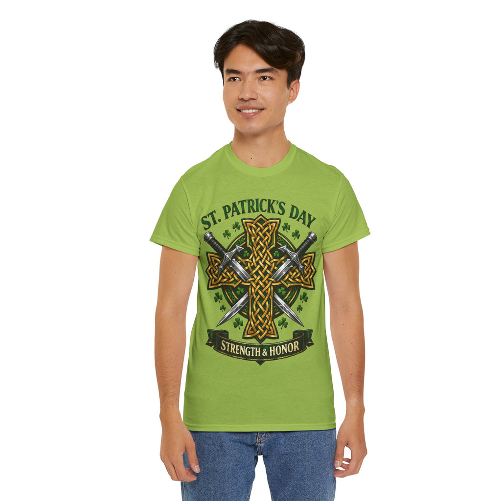 Celtic Cross & Swords - Celtic Tee