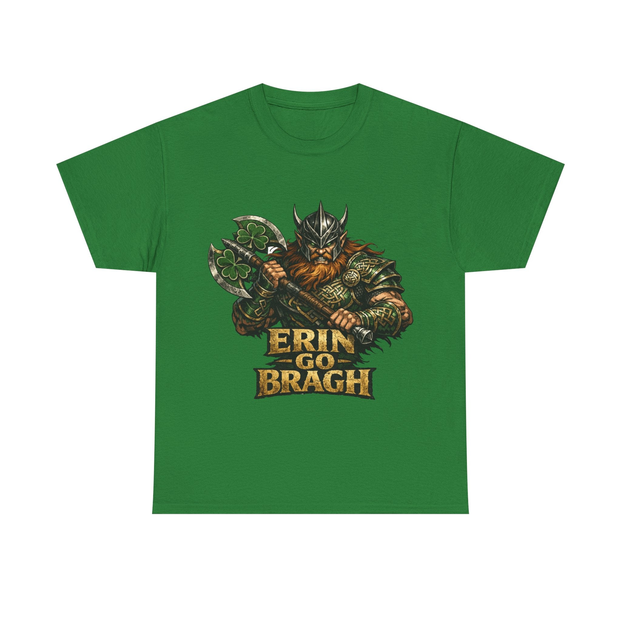 Erin Go Bragh Warrior with Axe II - Celtic Tee